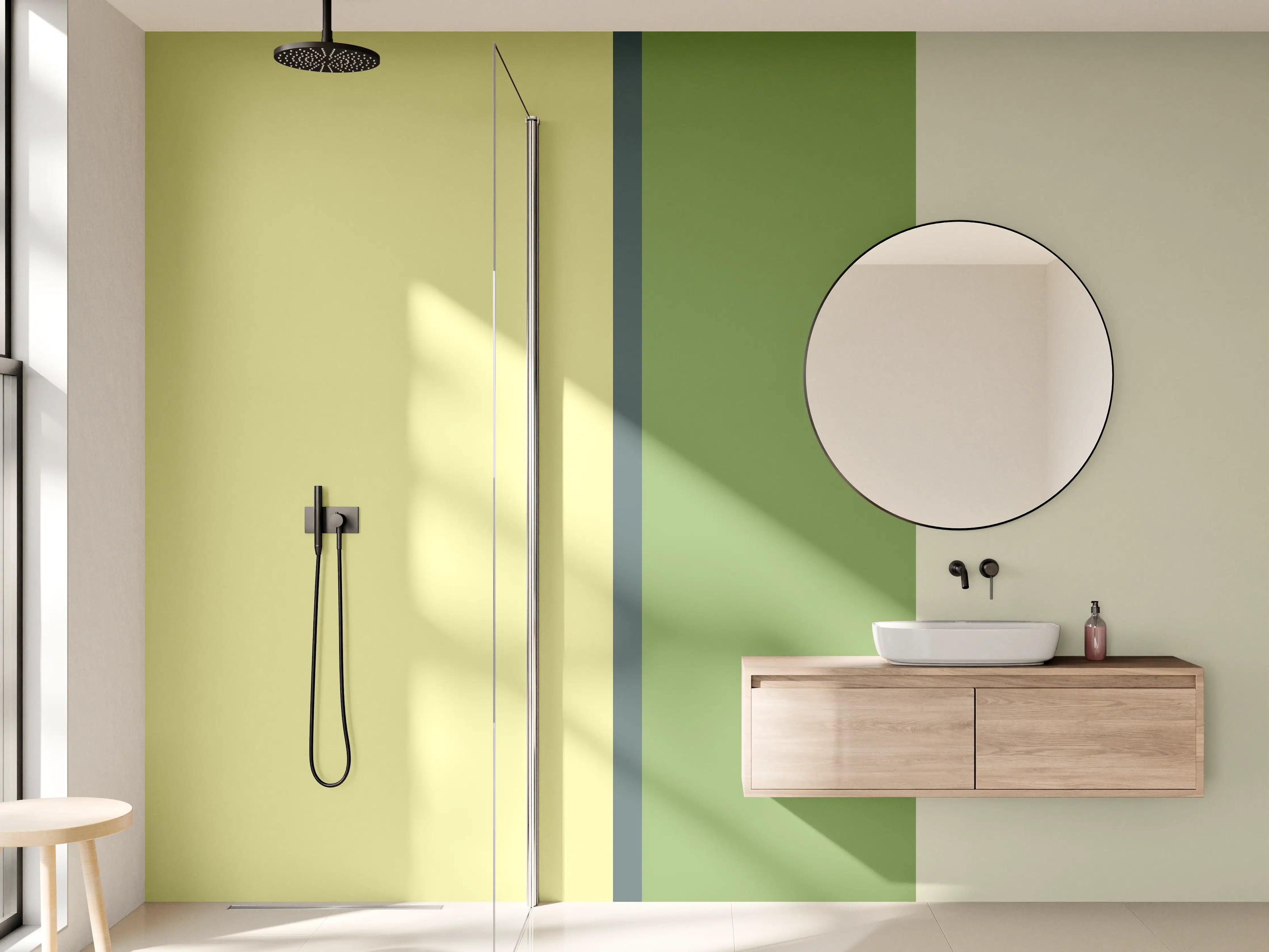 Wandverkleidung Bad - The Greens - Vertical - Pistachio