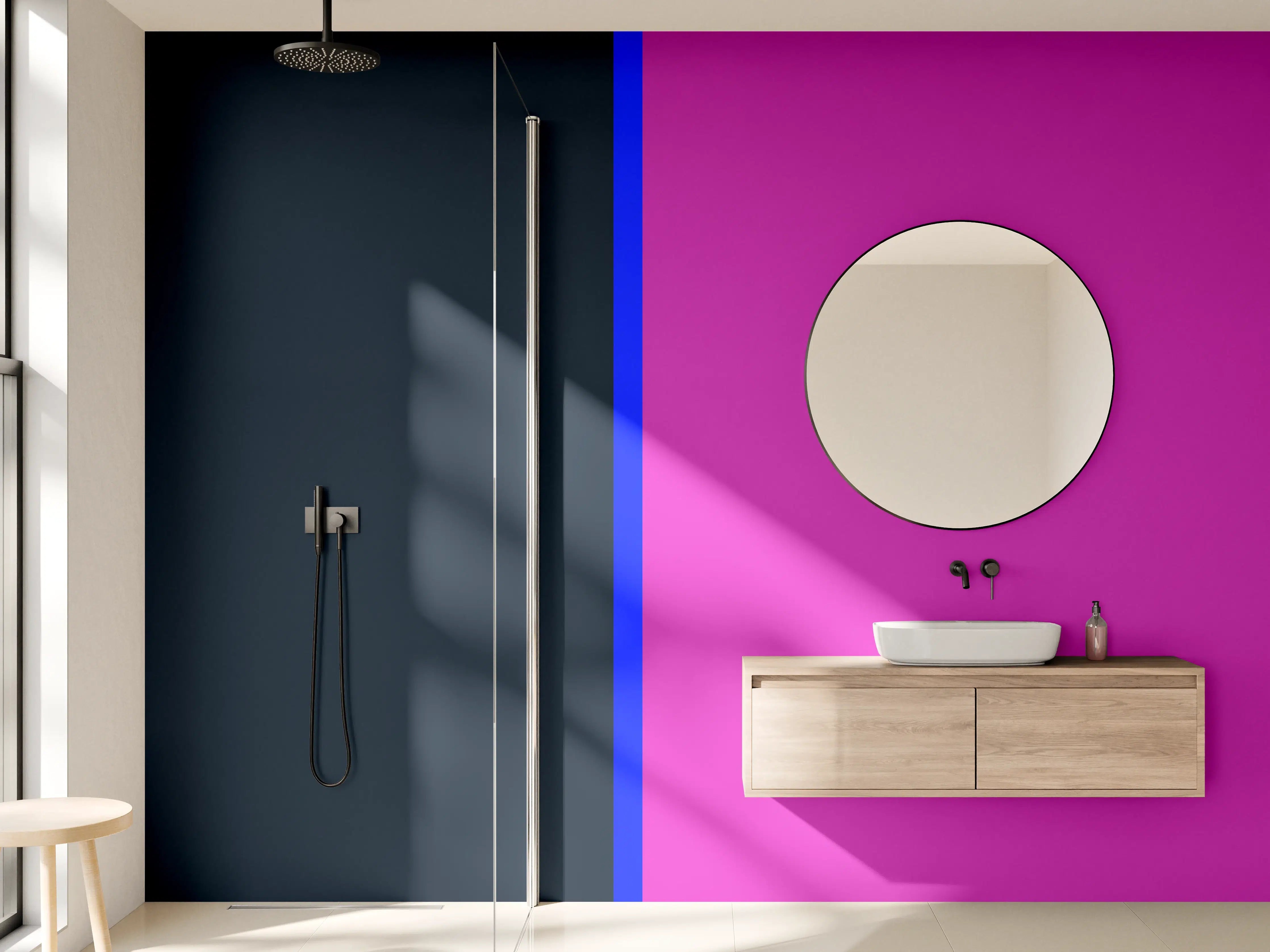 Wandverkleidung Bad - The Neons - Easy Vertikal - Luna