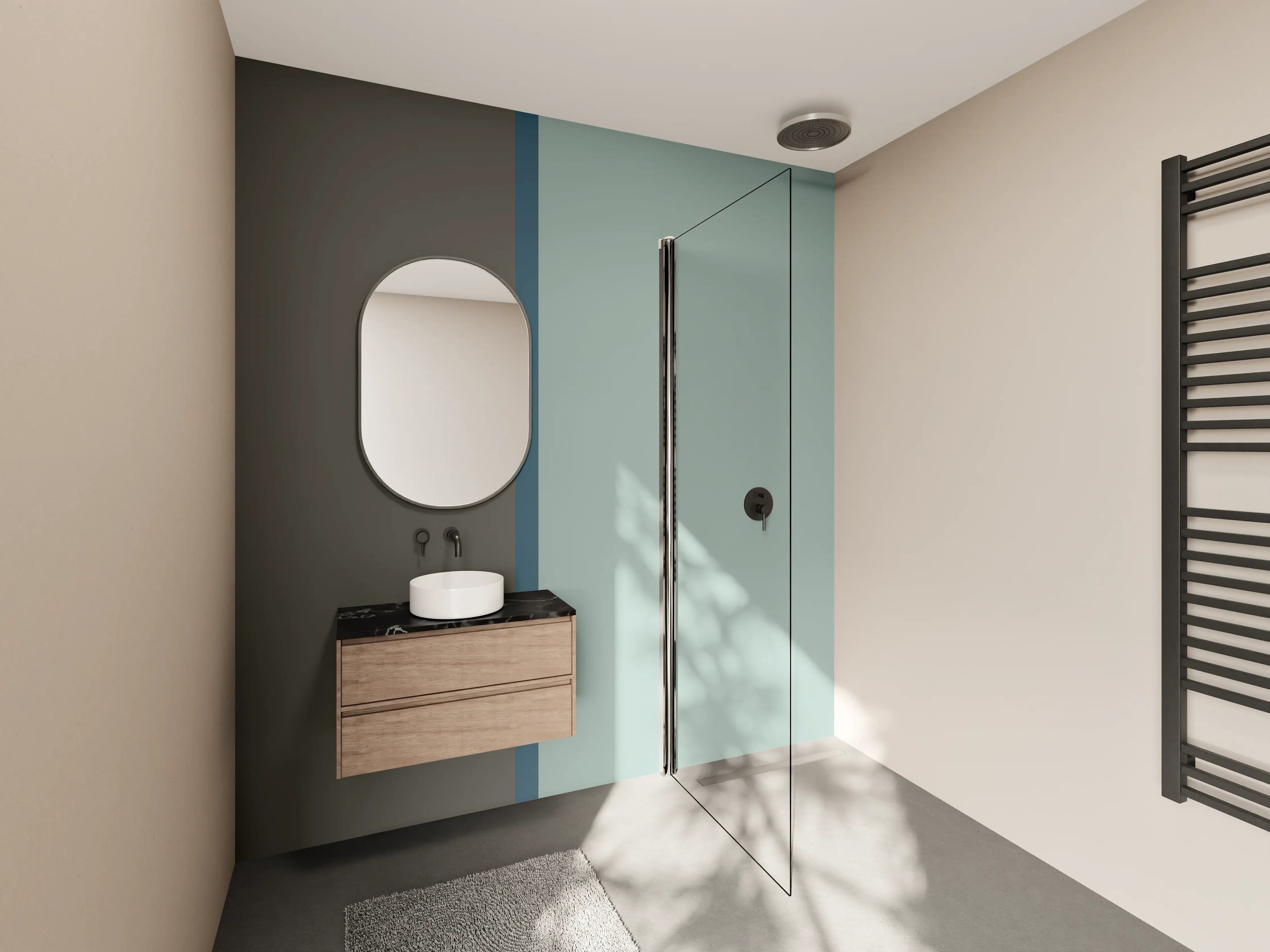 Wandverkleidung Bad - The Retros - Easy Vertikal - Jon
