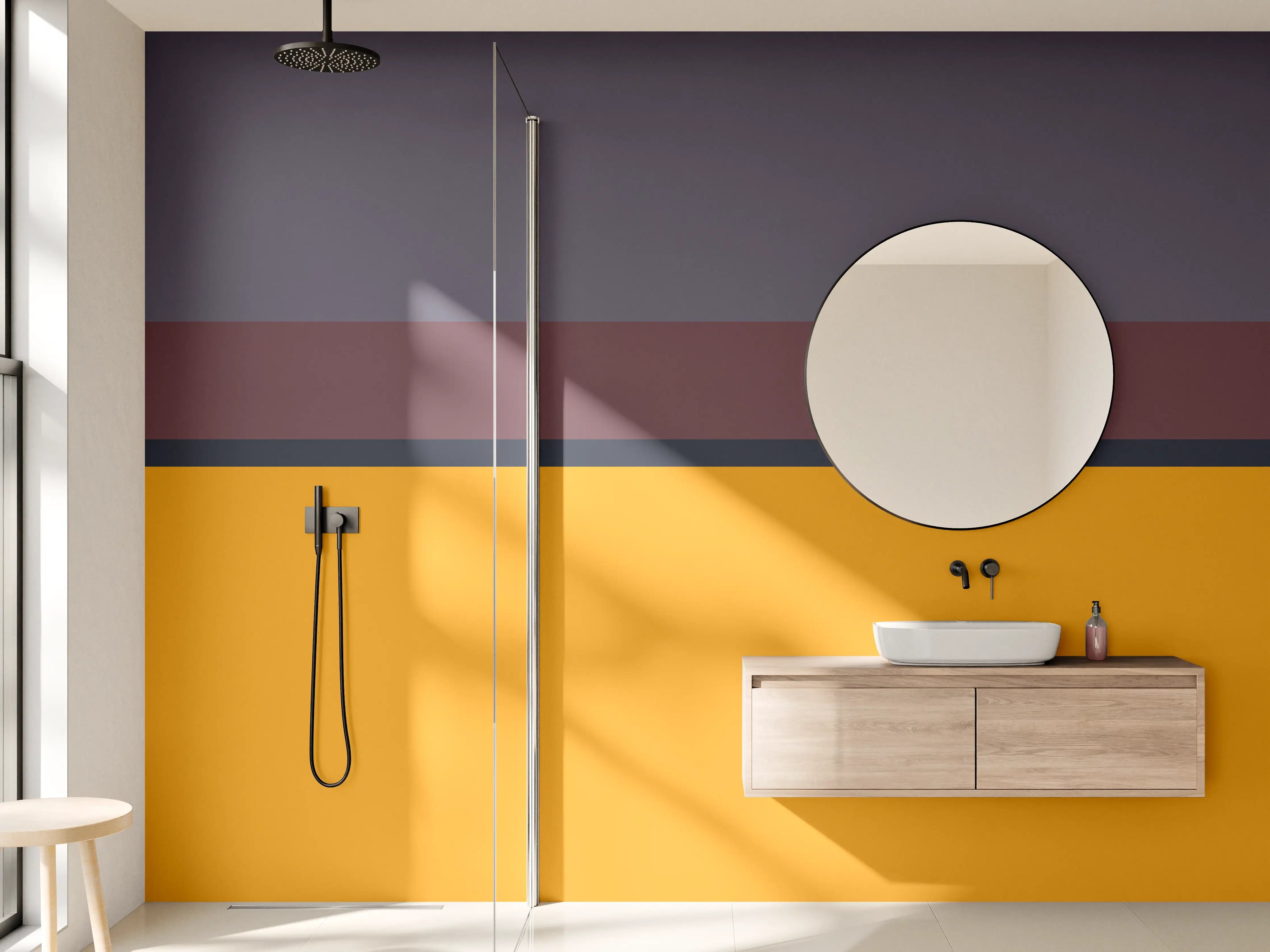Wandverkleidung Bad - The Retros - Horizontal - Cersai