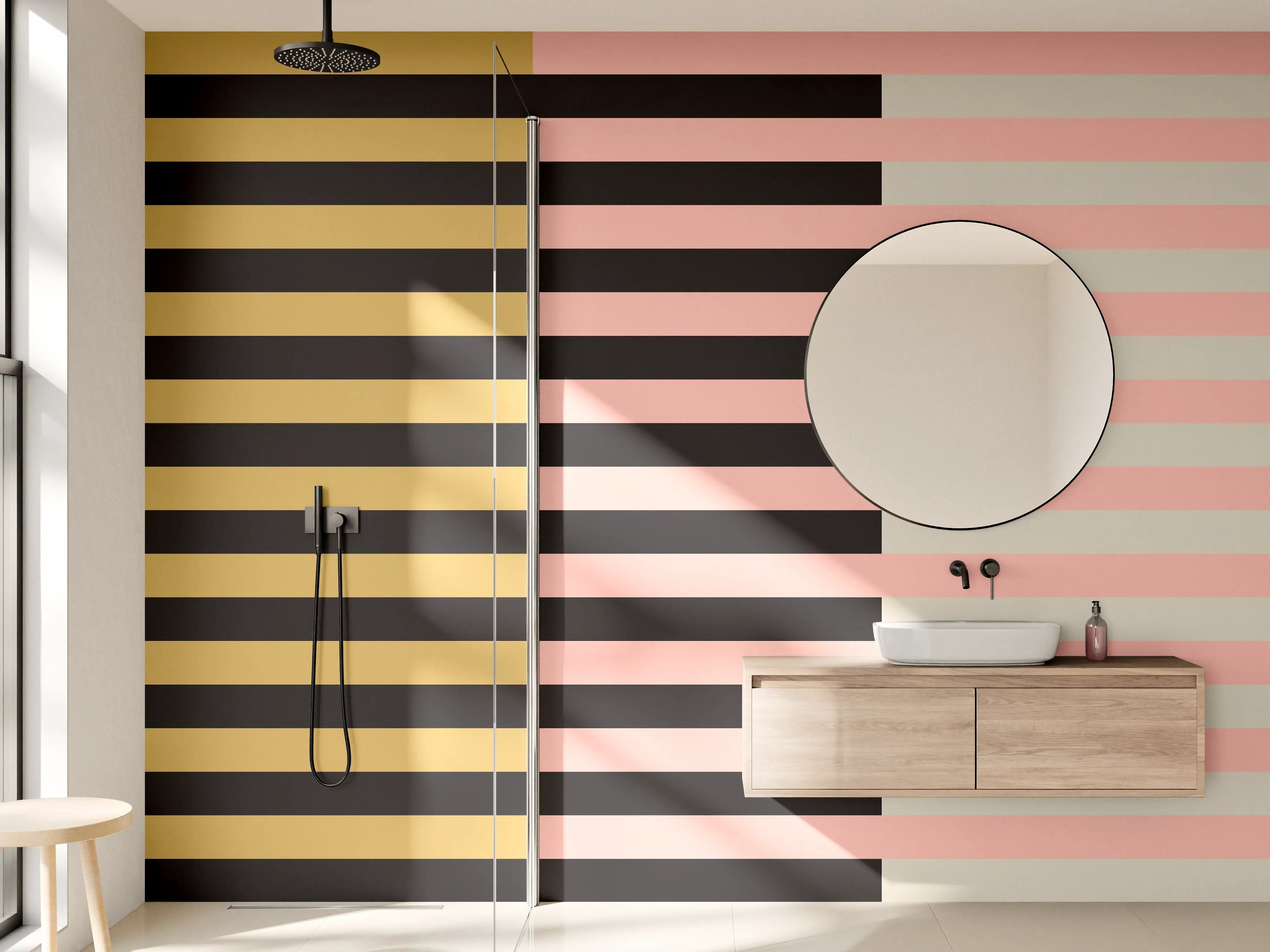 Wandverkleidung Bad - The Retros - Multy Stripes - Daenerys