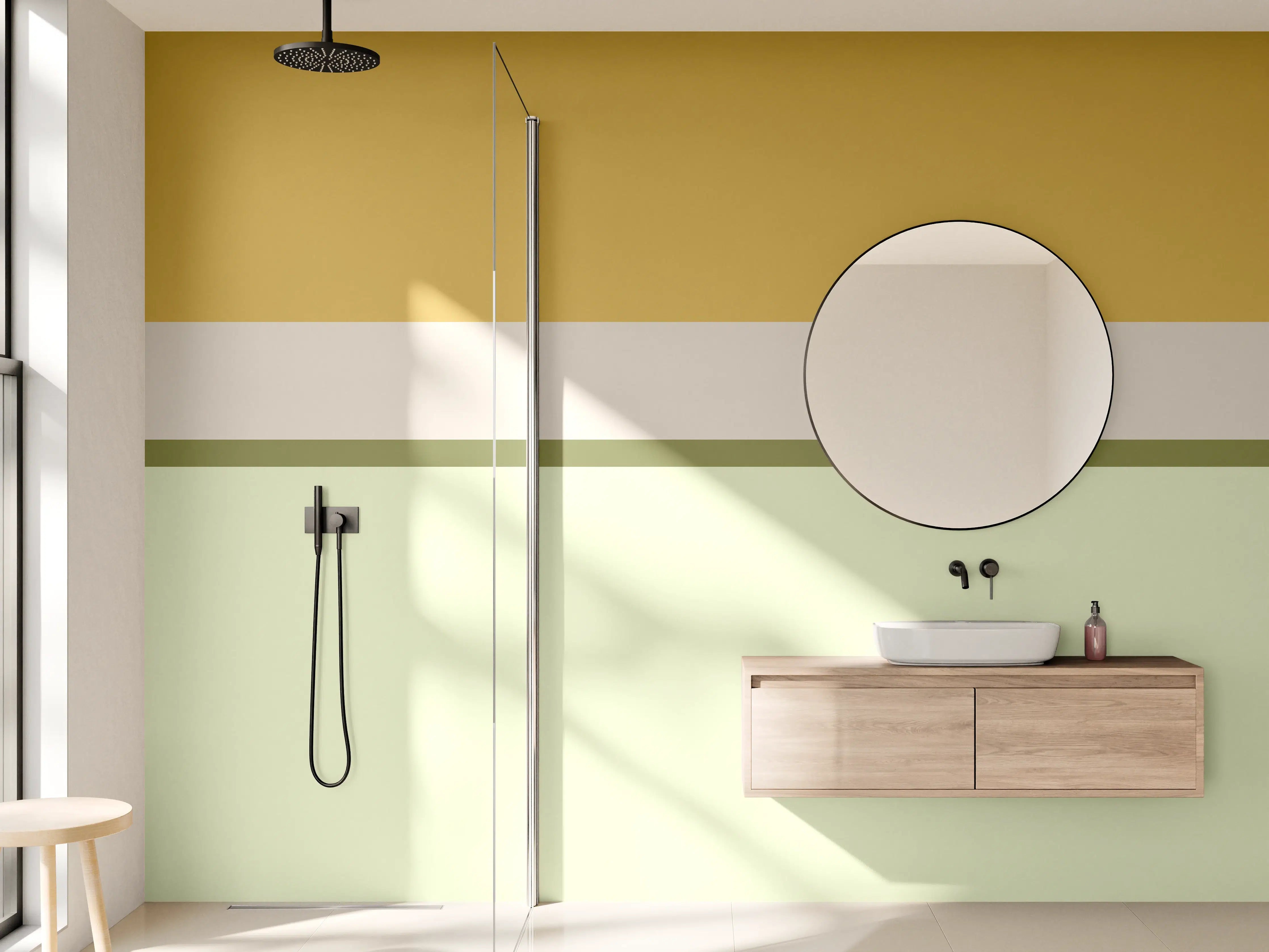 Wandverkleidung Bad - The Springs - Horizontal - Birch