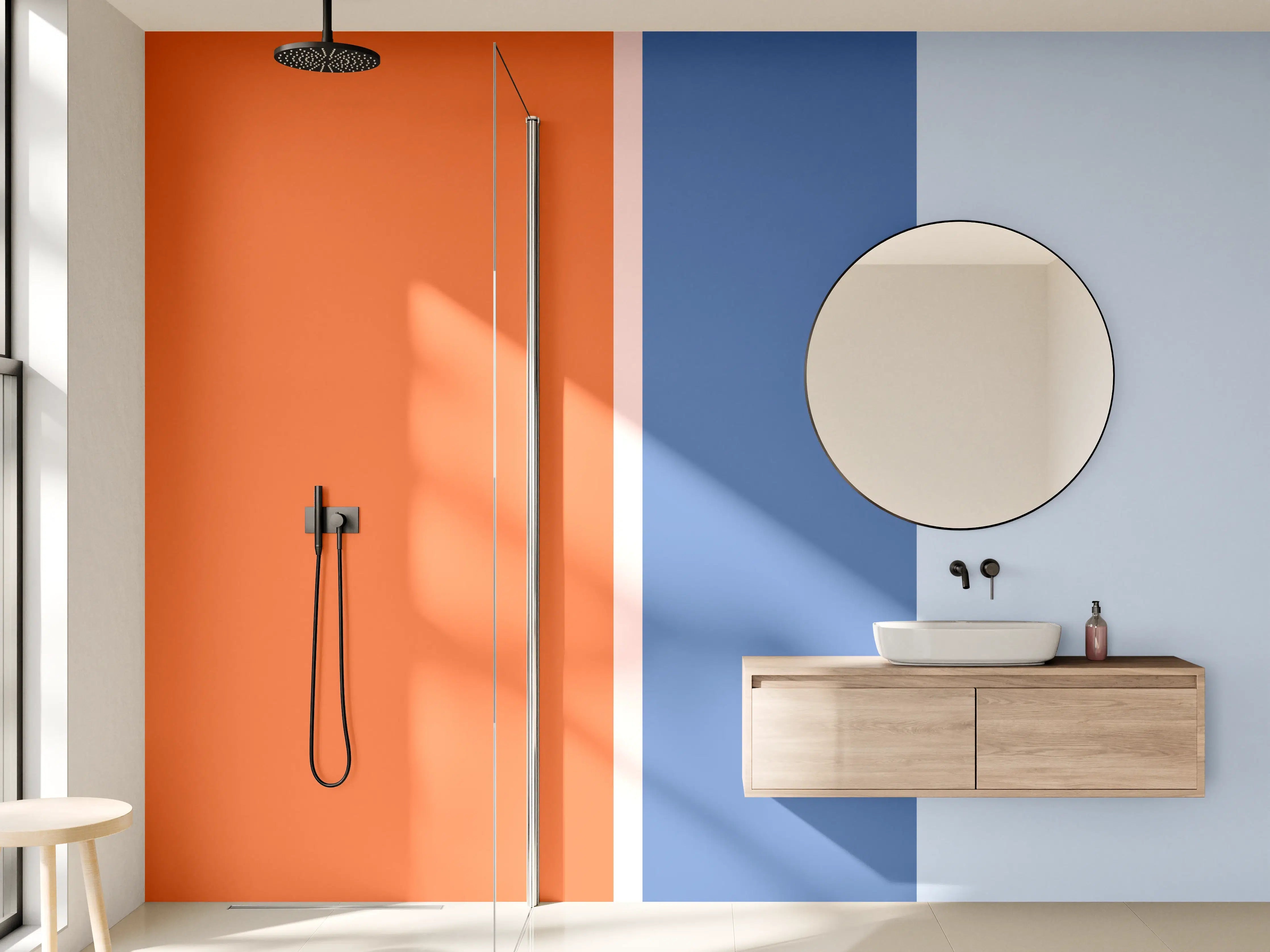 Wandverkleidung Bad - The Springs - Vertikal - Crocus