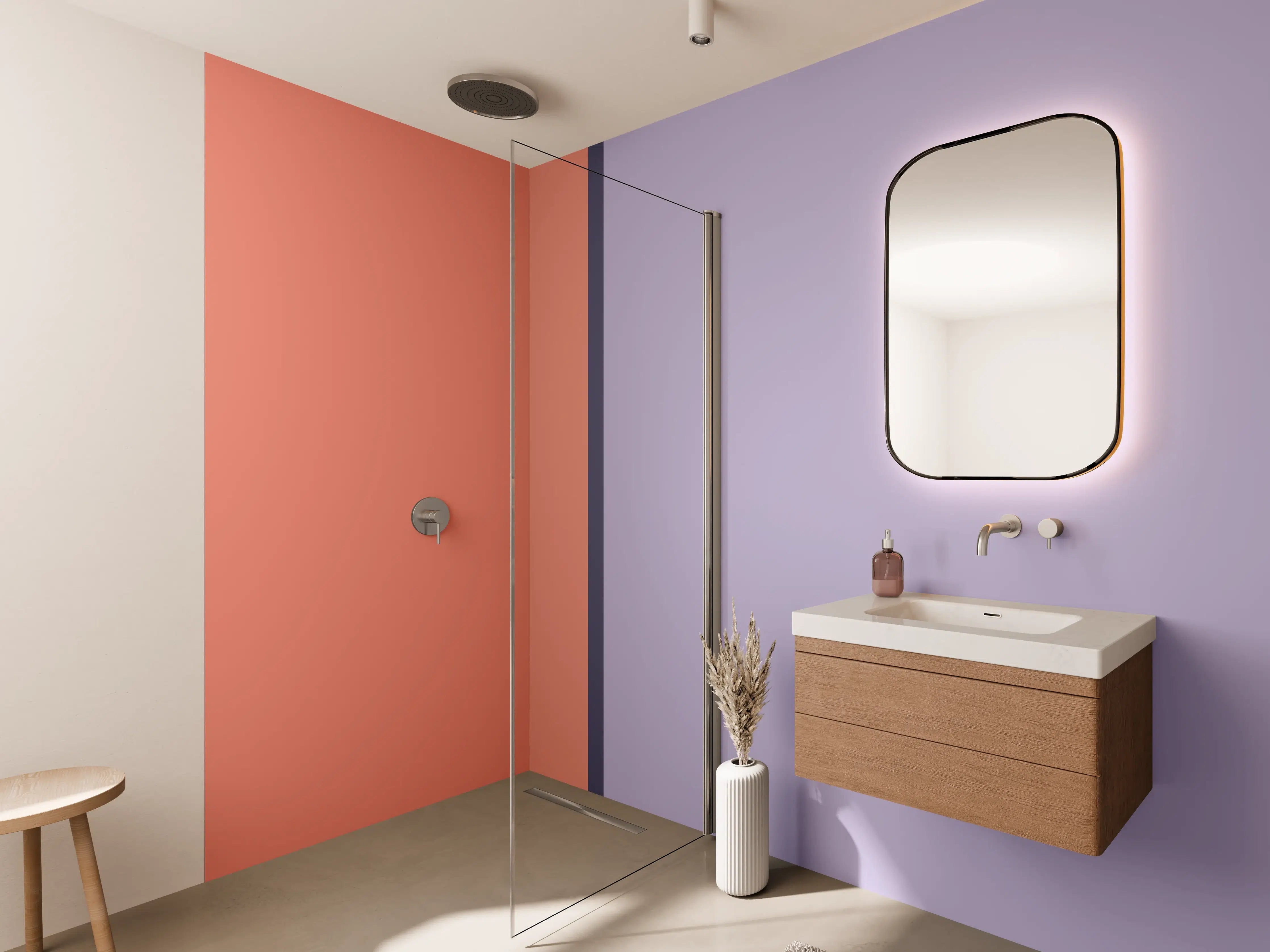 Wandverkleidung Bad - The Vintages - Easy Vertikal - Penelope