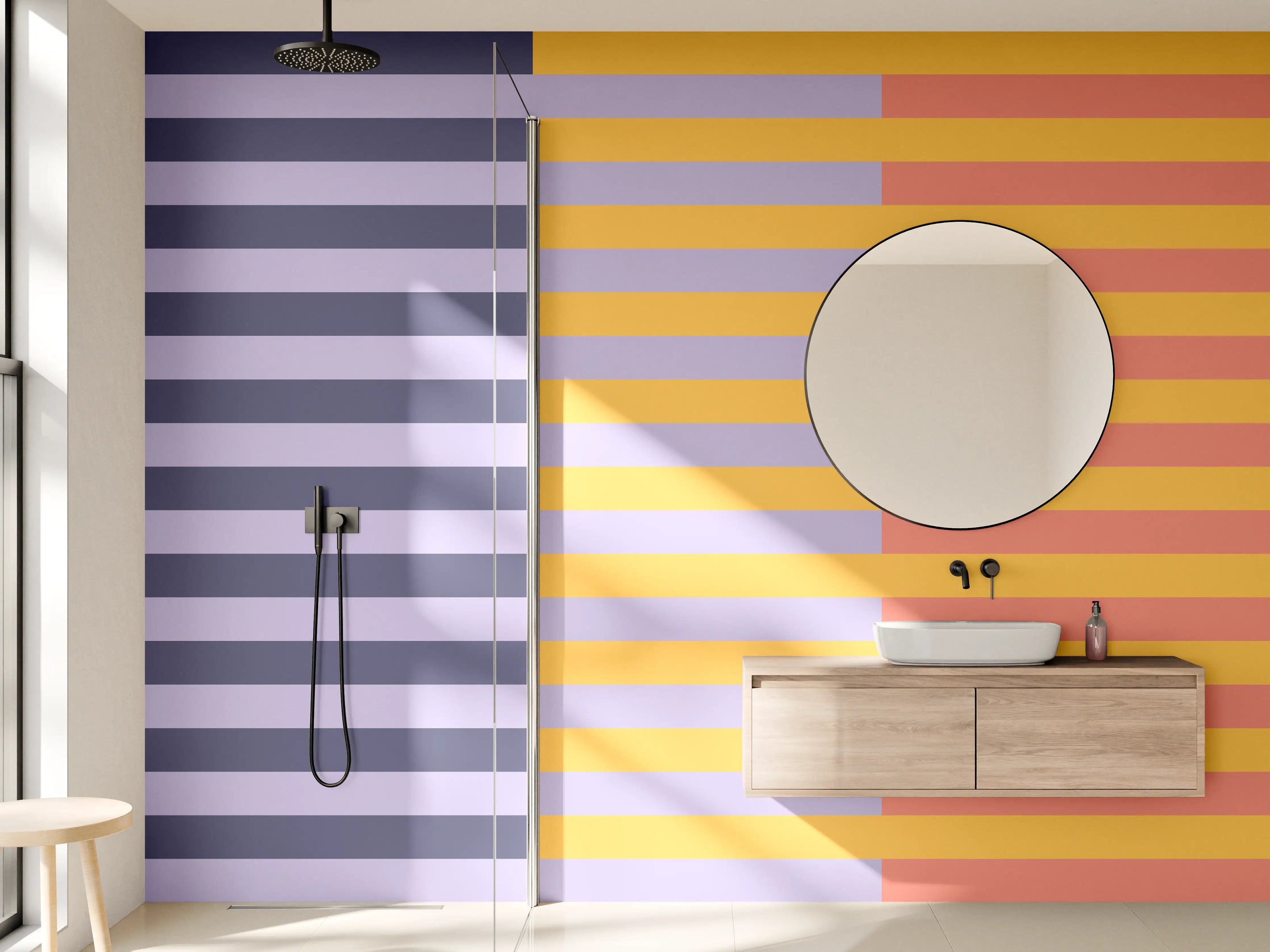 Wandverkleidung Bad - The Vintages - Multy Stripes - Penelope