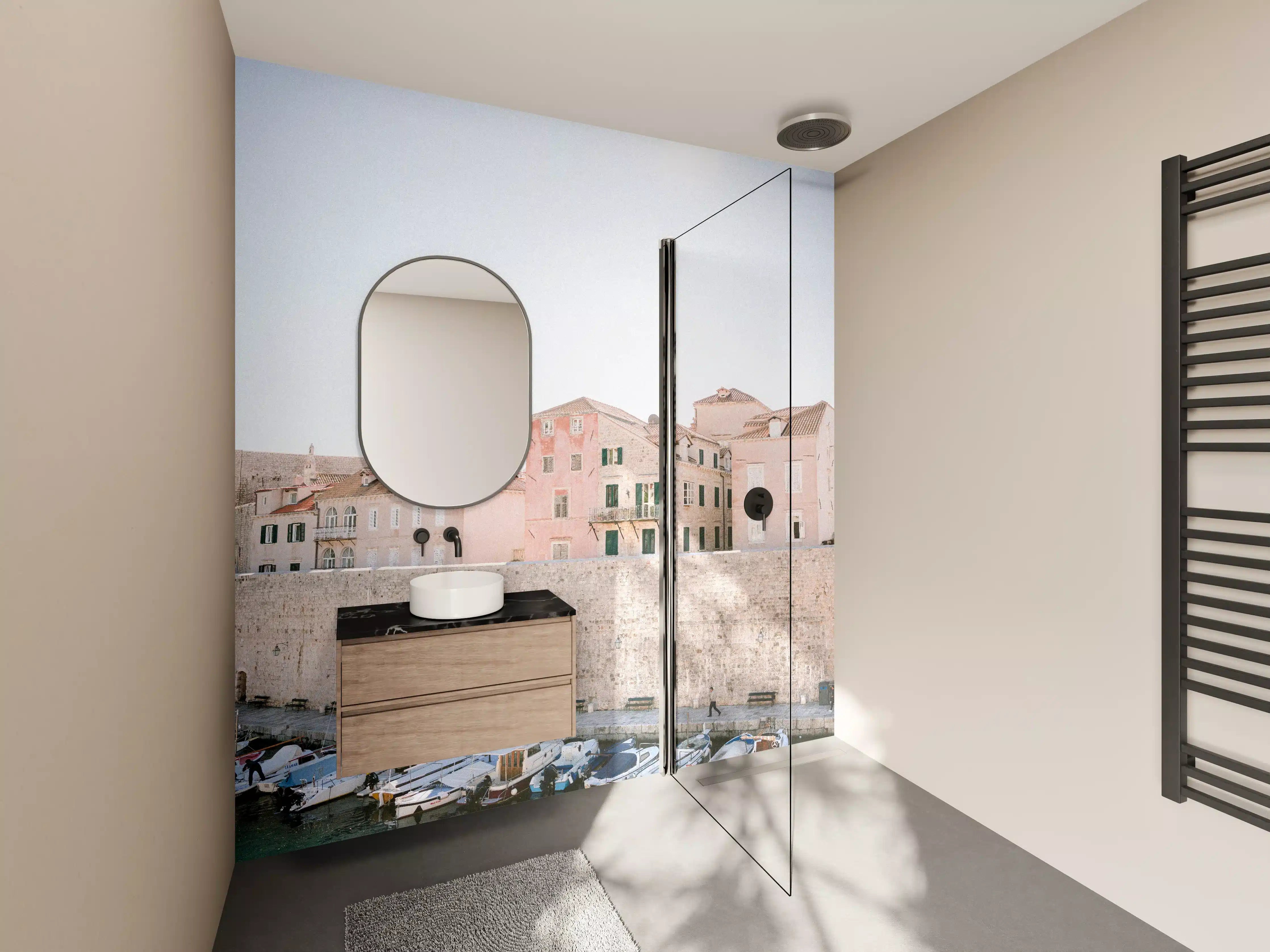 Wandverkleidung Bad - Walls of Dubrovnik ||