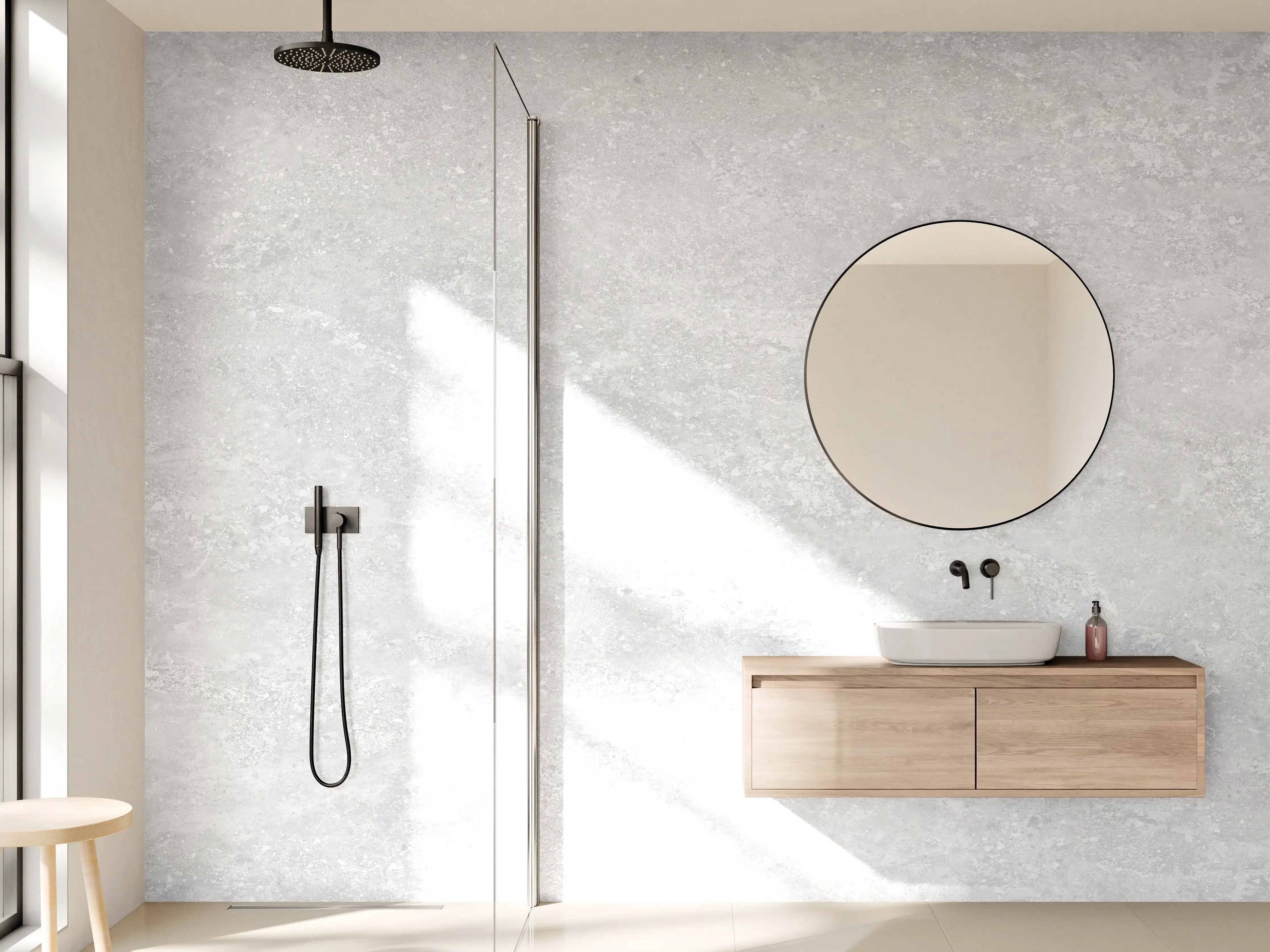 Wandverkleidung Bad - Weißer Hintergrund Marmor Wand Textur für Design Kunstwerk