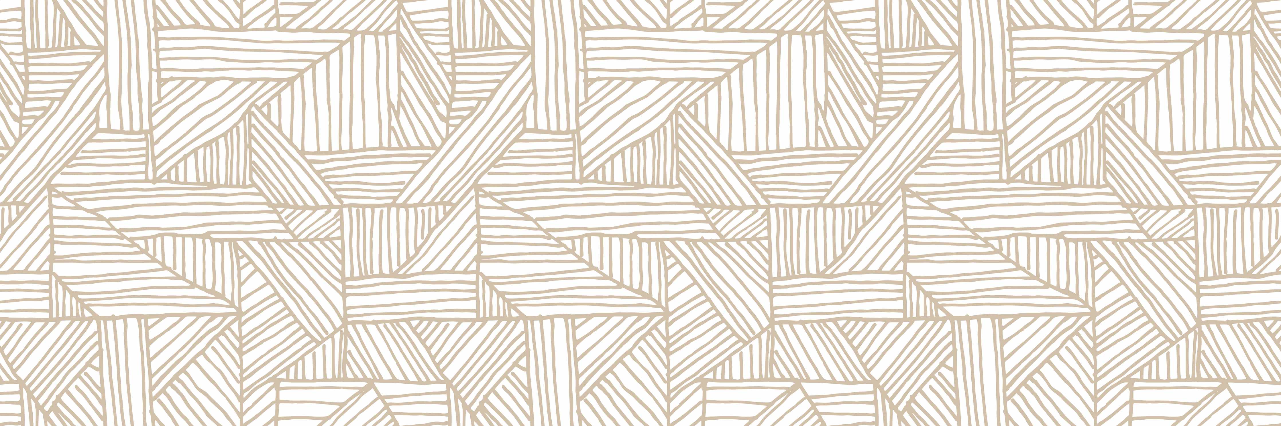 Wandverkleidung Bad-Zarte Graue Formen auf Beigem Quadrat