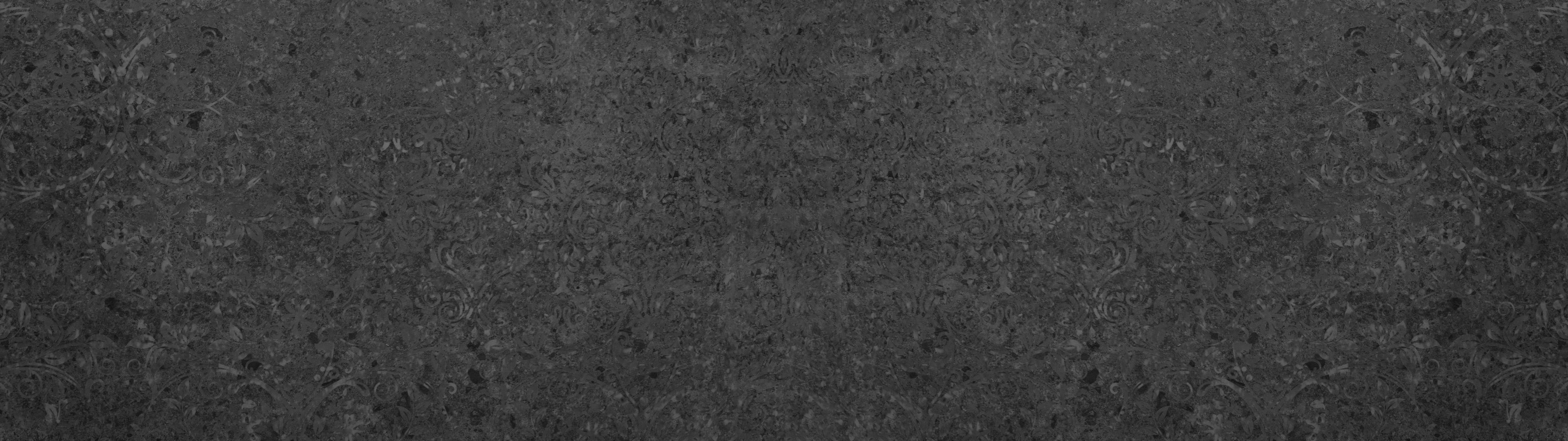 Wandverkleidung Flur- Scwarze Fliesen mit Muster