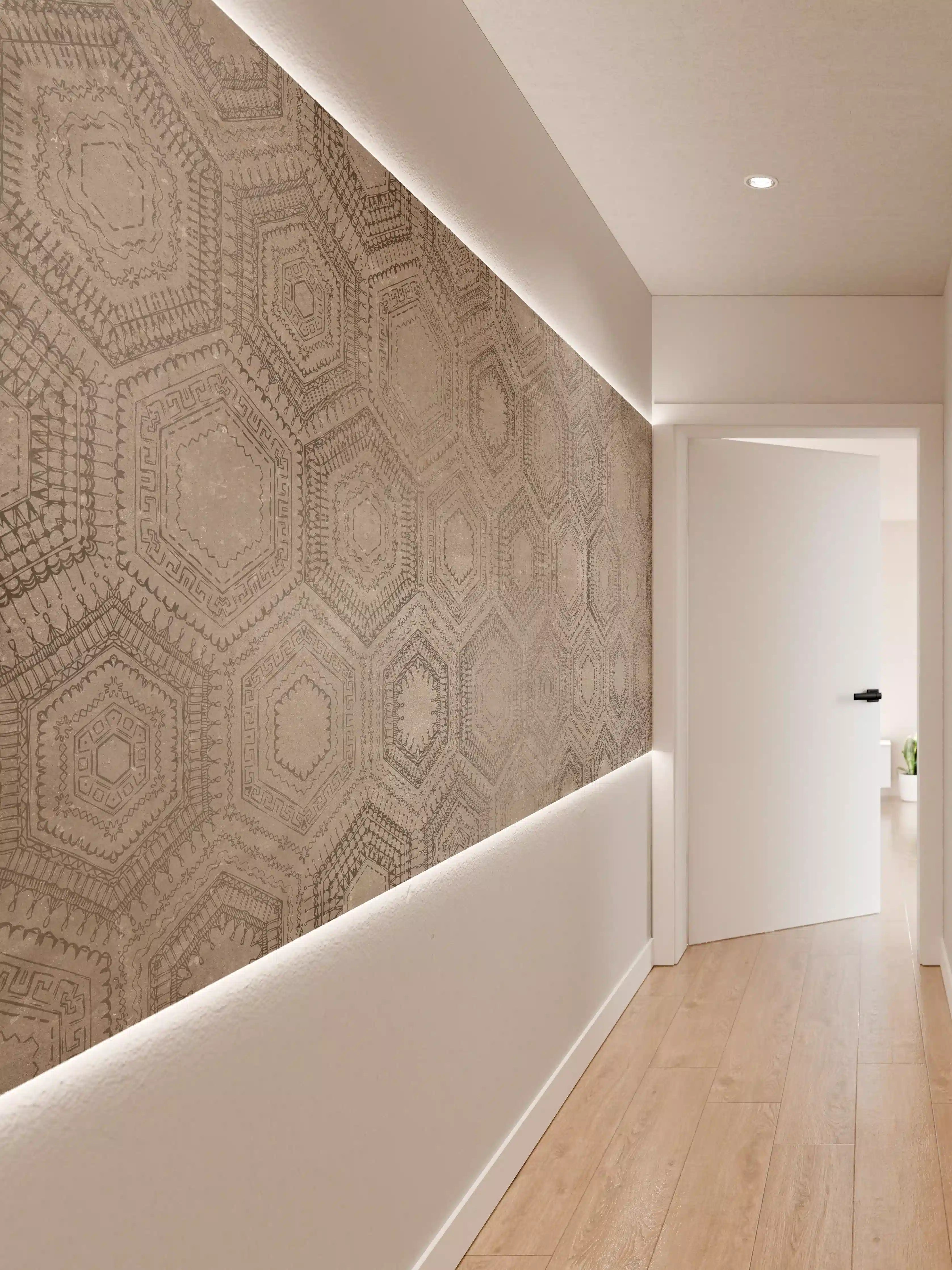 Wandverkleidung Flur - Alte Orientalische Mosaik