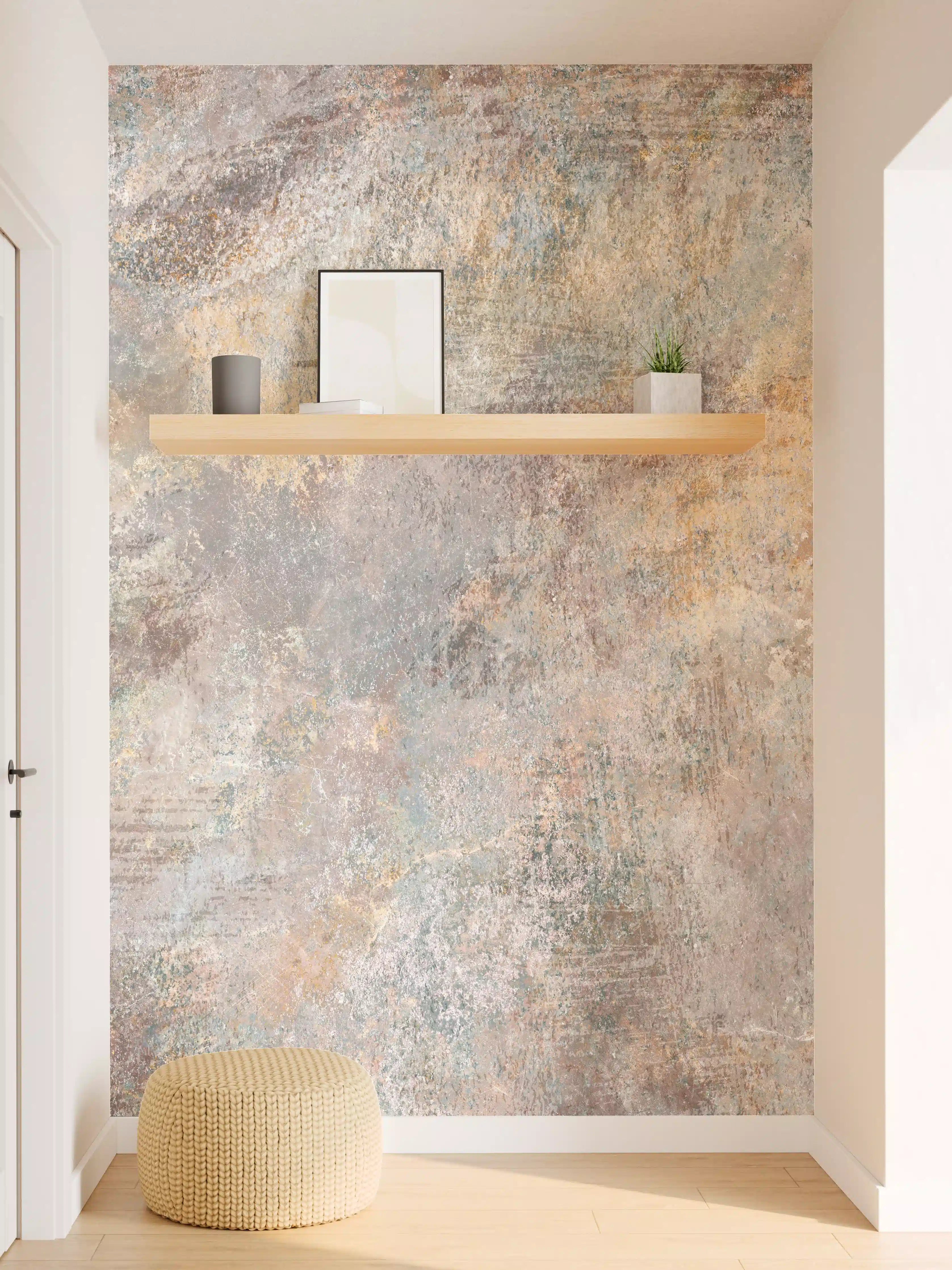 Wandverkleidung Flur - Alte Steinoberfläche