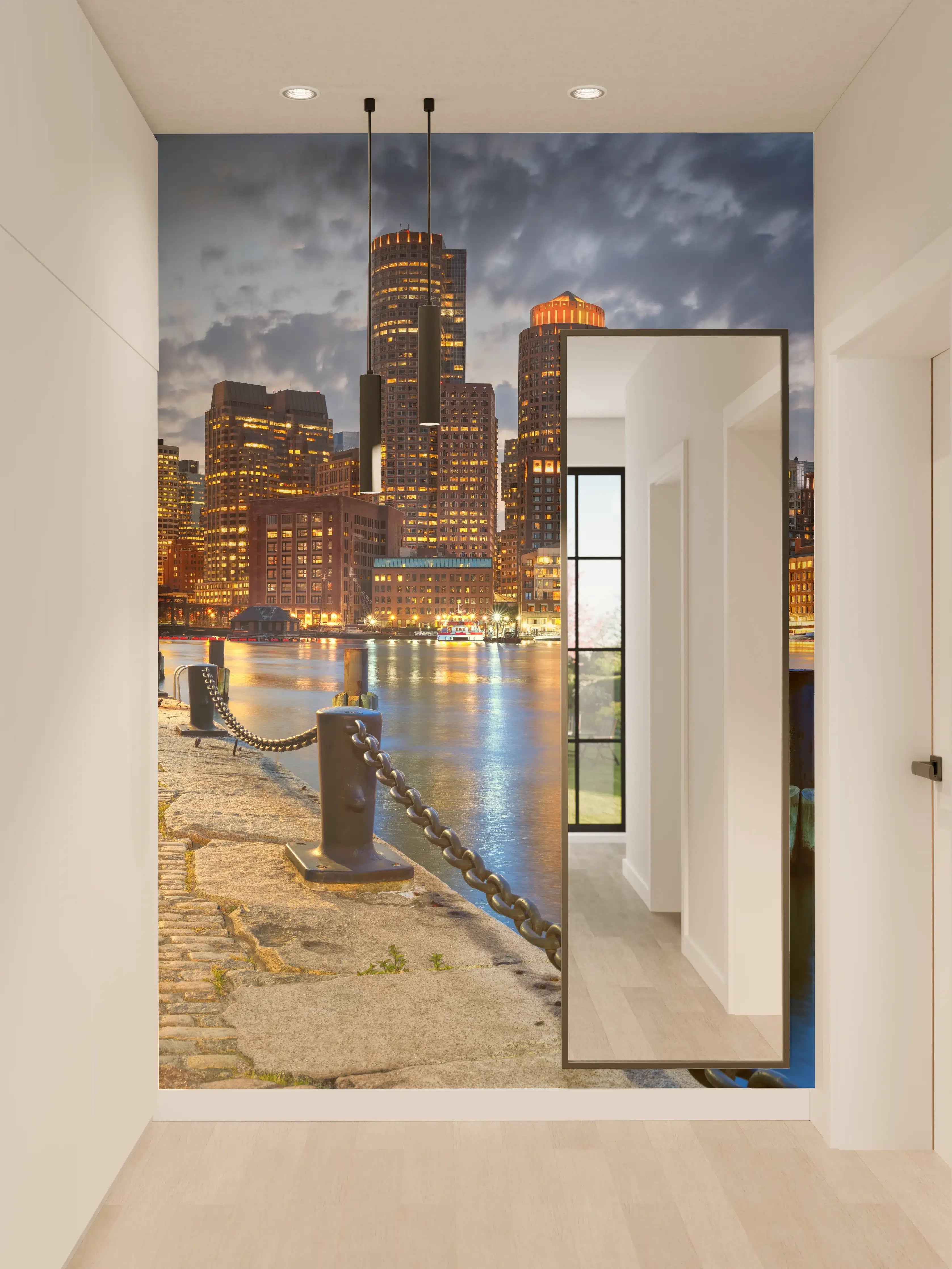 Wandverkleidung Flur - Alte kaputte Betonmauer