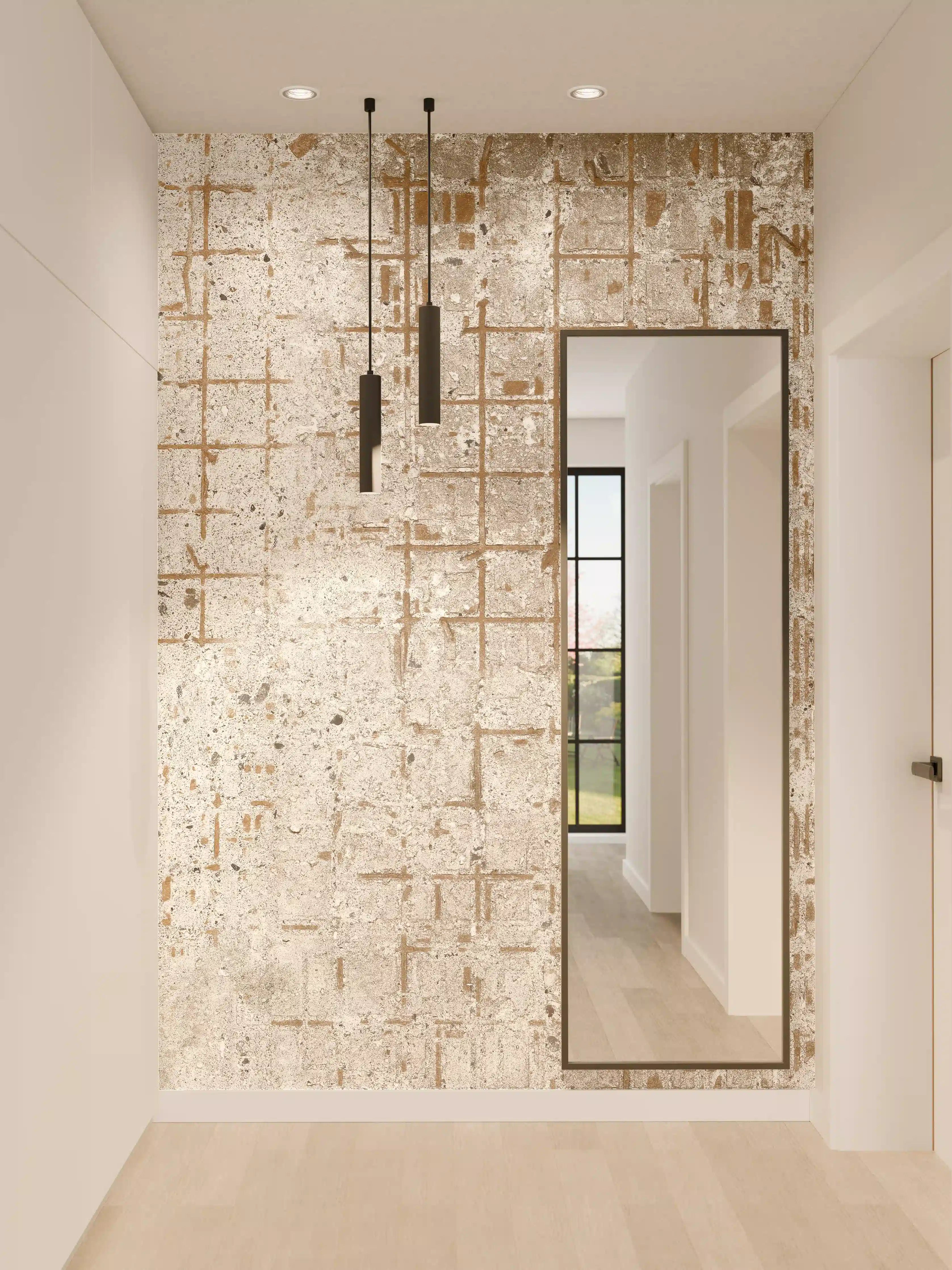 Wandverkleidung Flur - Alte vintage Betonmauer