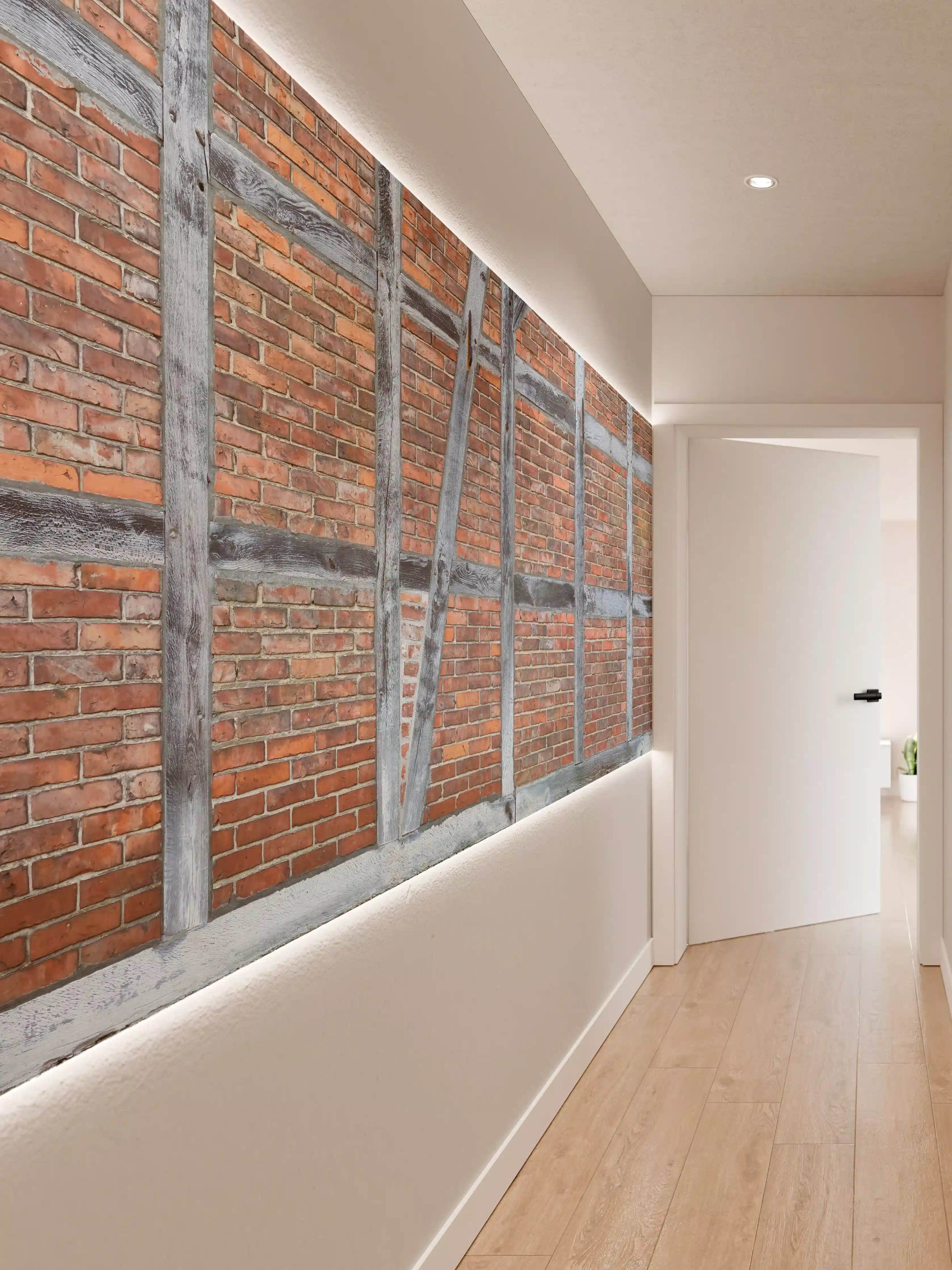 Wandverkleidung Flur - Altmodische Wand aus Niedersachen