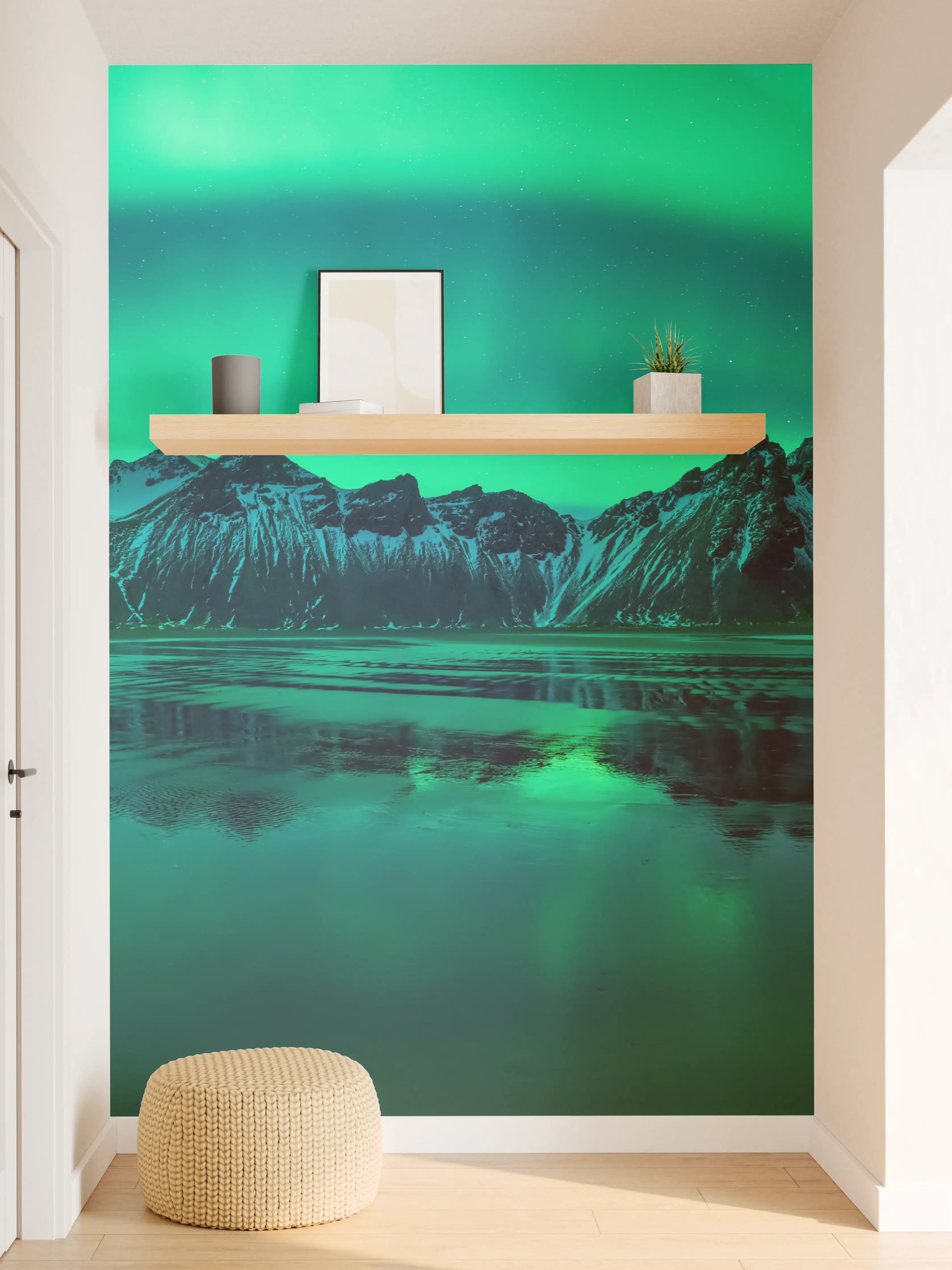 Wandverkleidung Flur - Aurora Stokksnes - Island