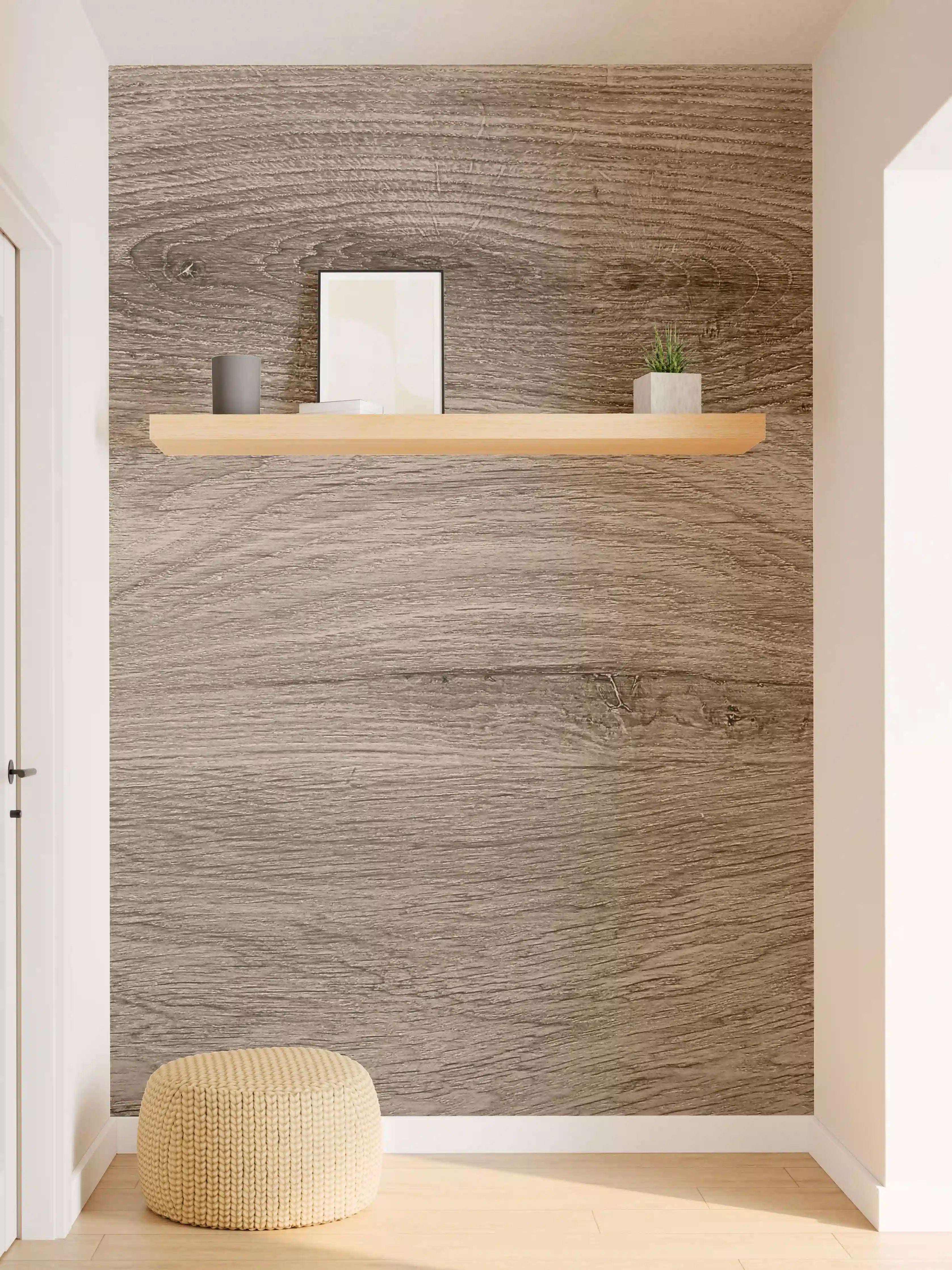 Wandverkleidung Flur - Authentisches Holzdesign für Einrichtung