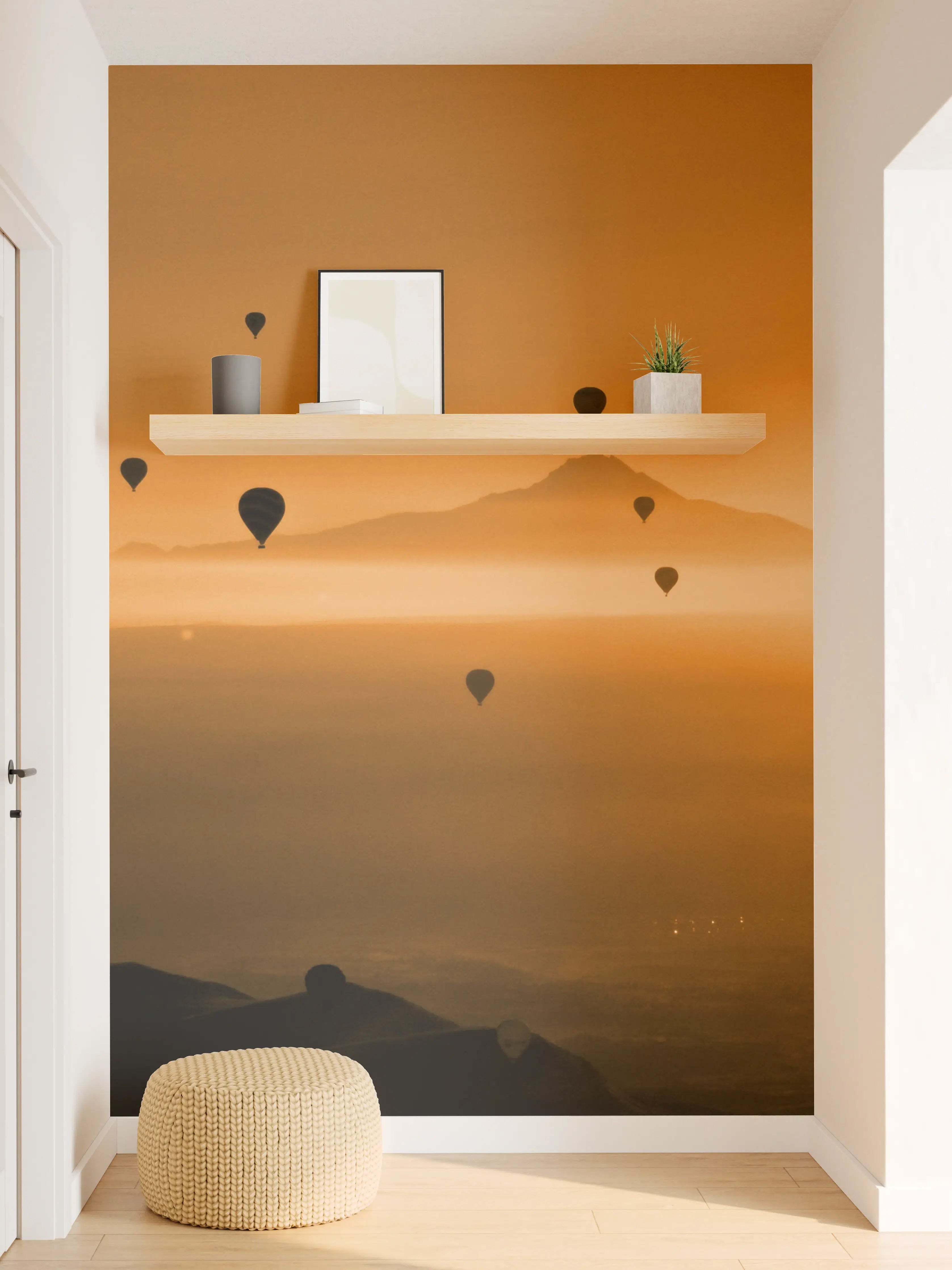 Wandverkleidung Flur - Ballontour über Göreme - Kapadokien