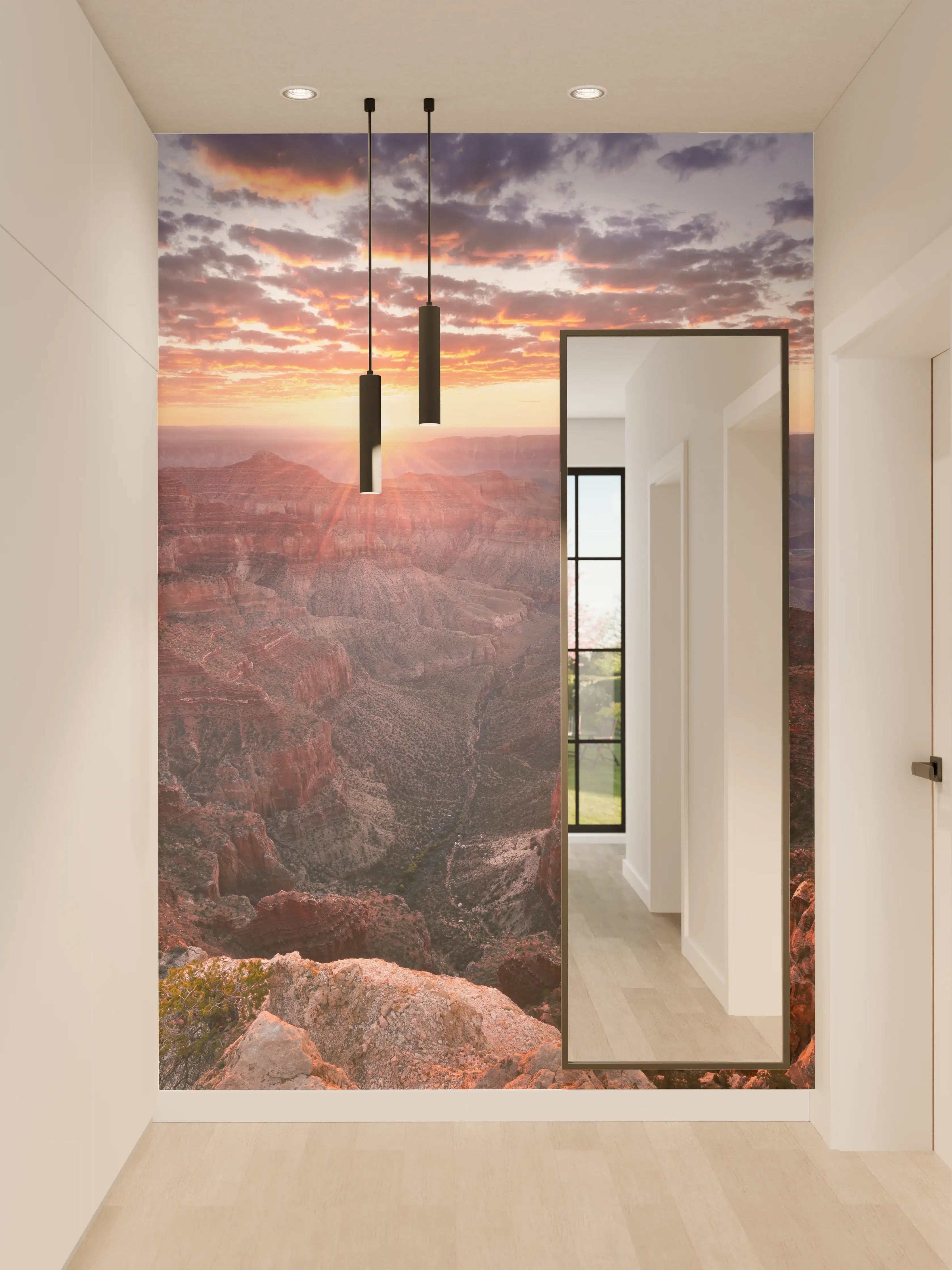 Wandverkleidung Flur - Breathtaking Grand Canyon Sunset