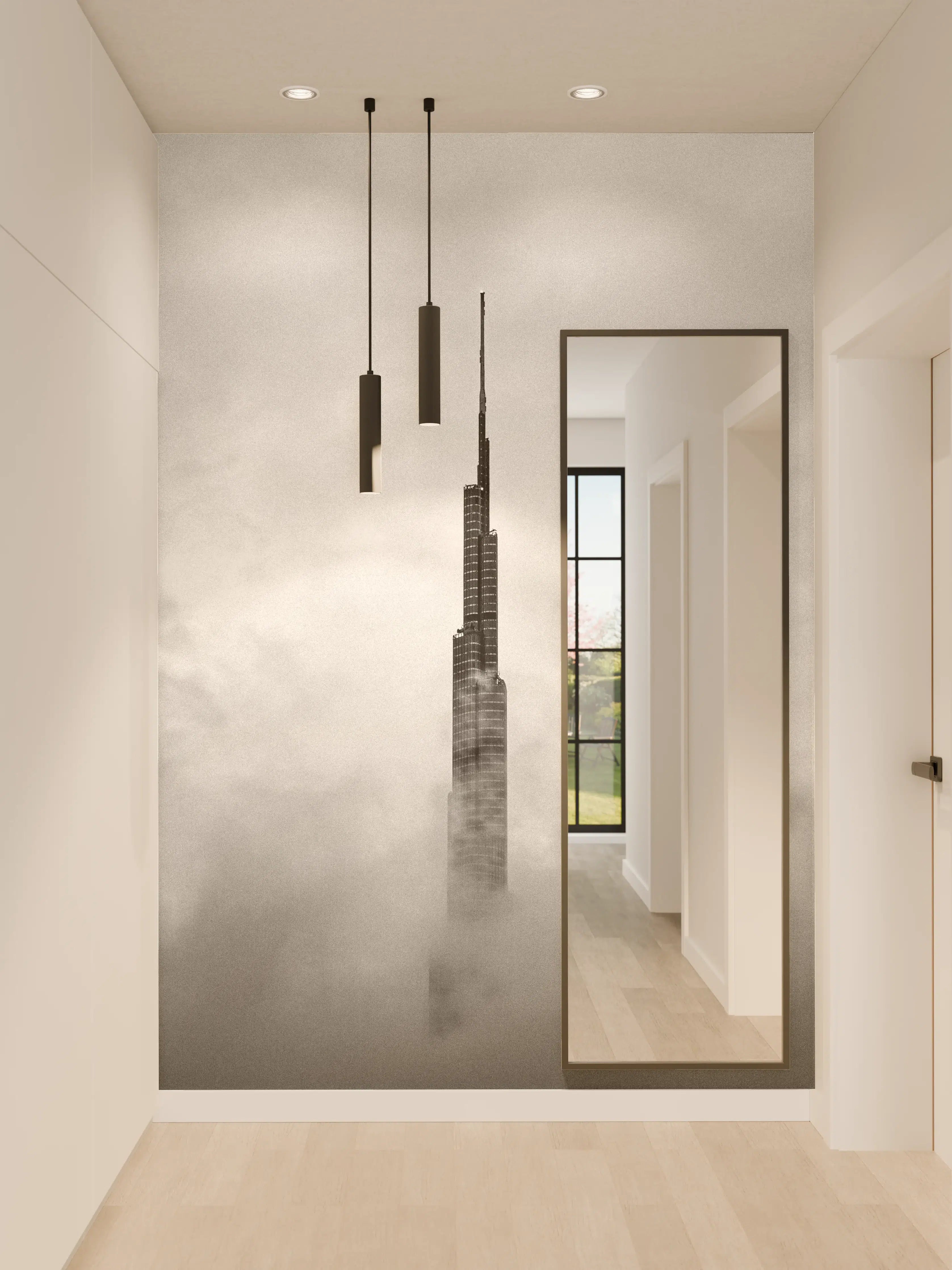 Wandverkleidung Flur - Burj Khalifa - Dubai