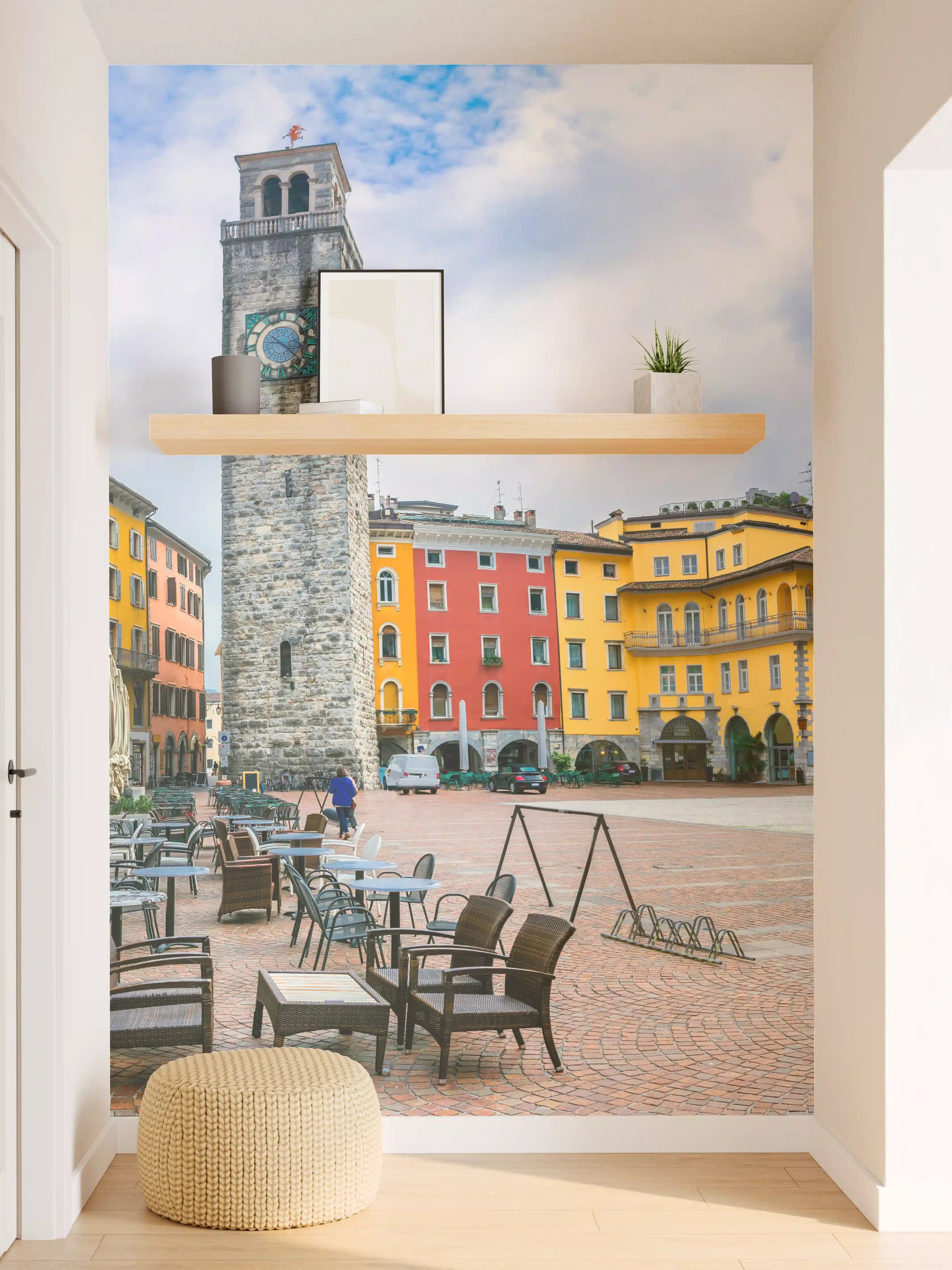 Wandverkleidung Flur - Charmante Stadt am Gardasee - Riva del Garda