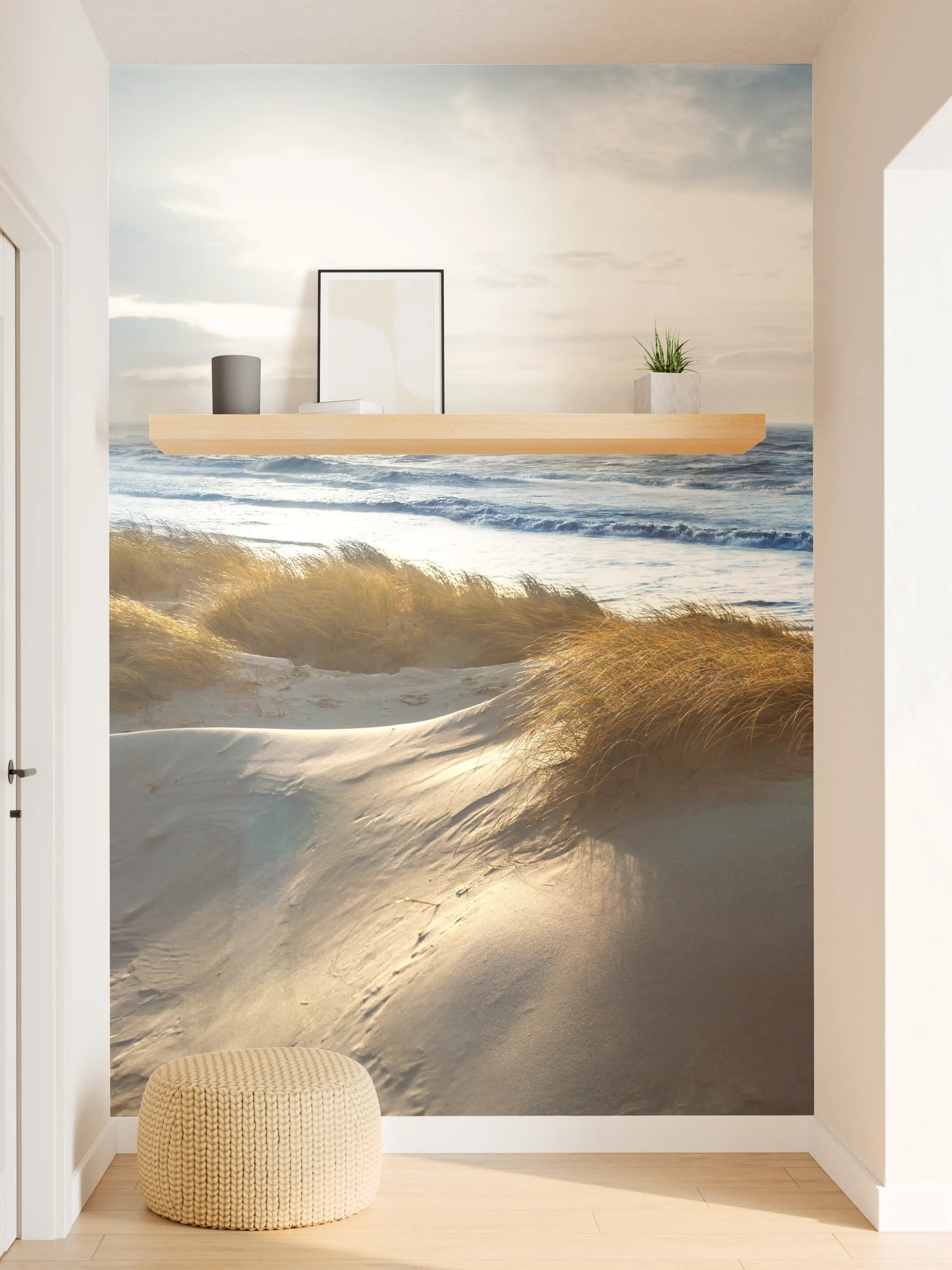 Wandverkleidung Flur - Dänische Nordseeküste