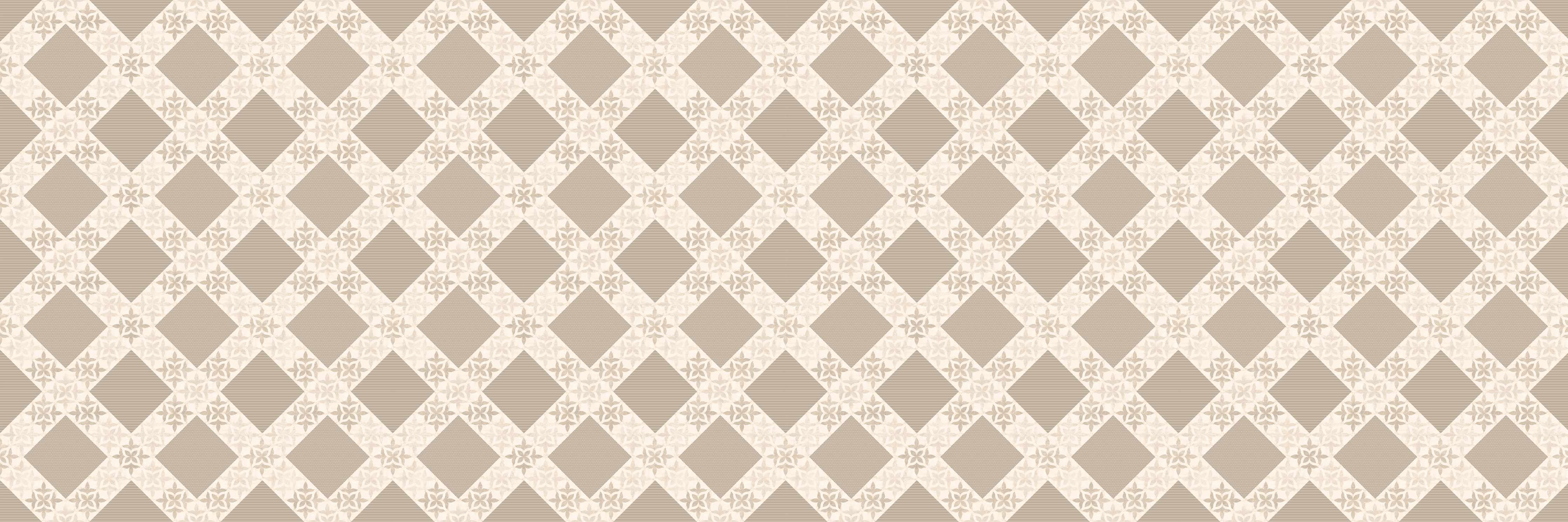 Wandverkleidung Flur-Design im Ornament Muster
