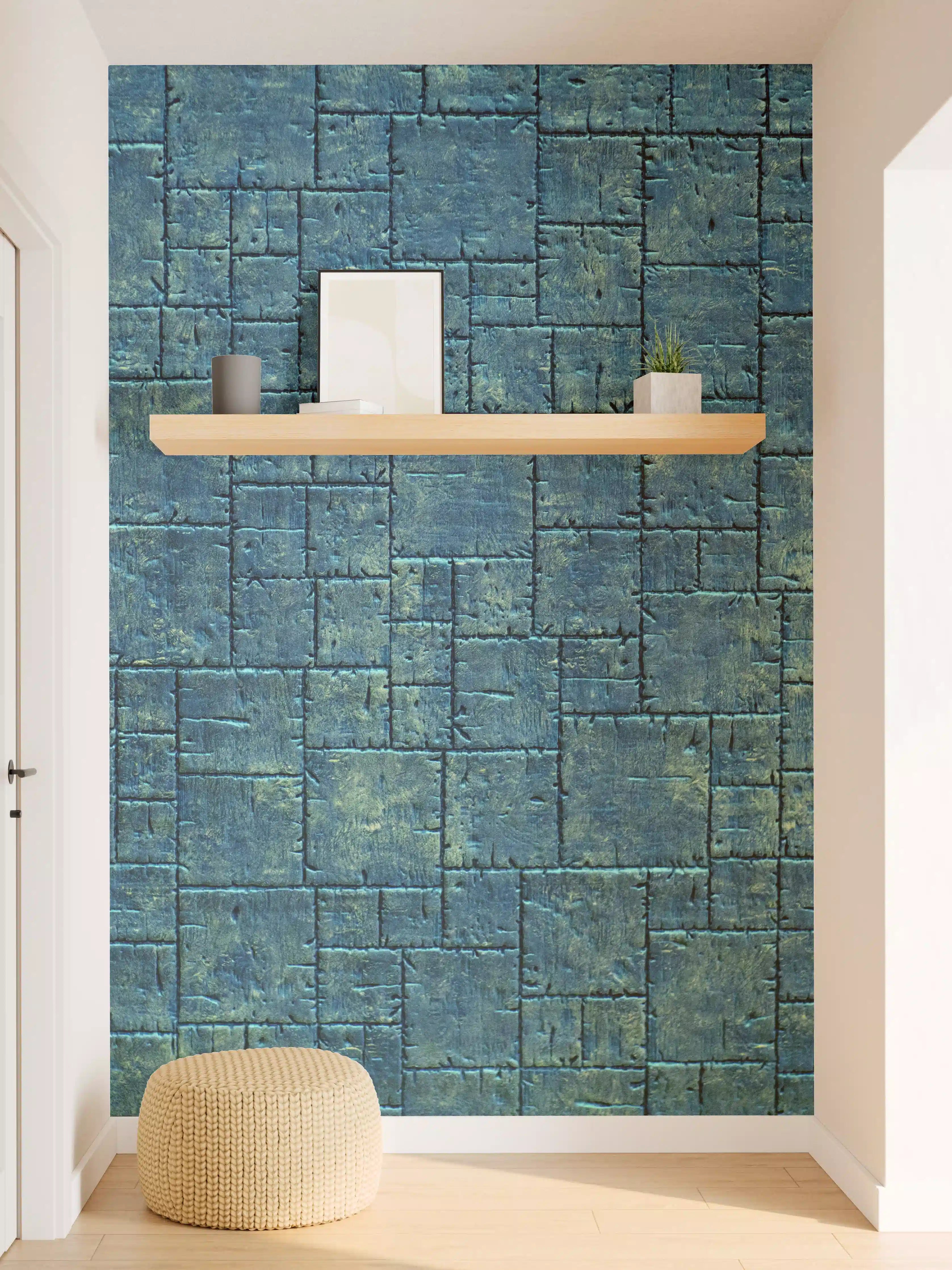 Wandverkleidung Flur - Detaillierte Bildbeschreibung