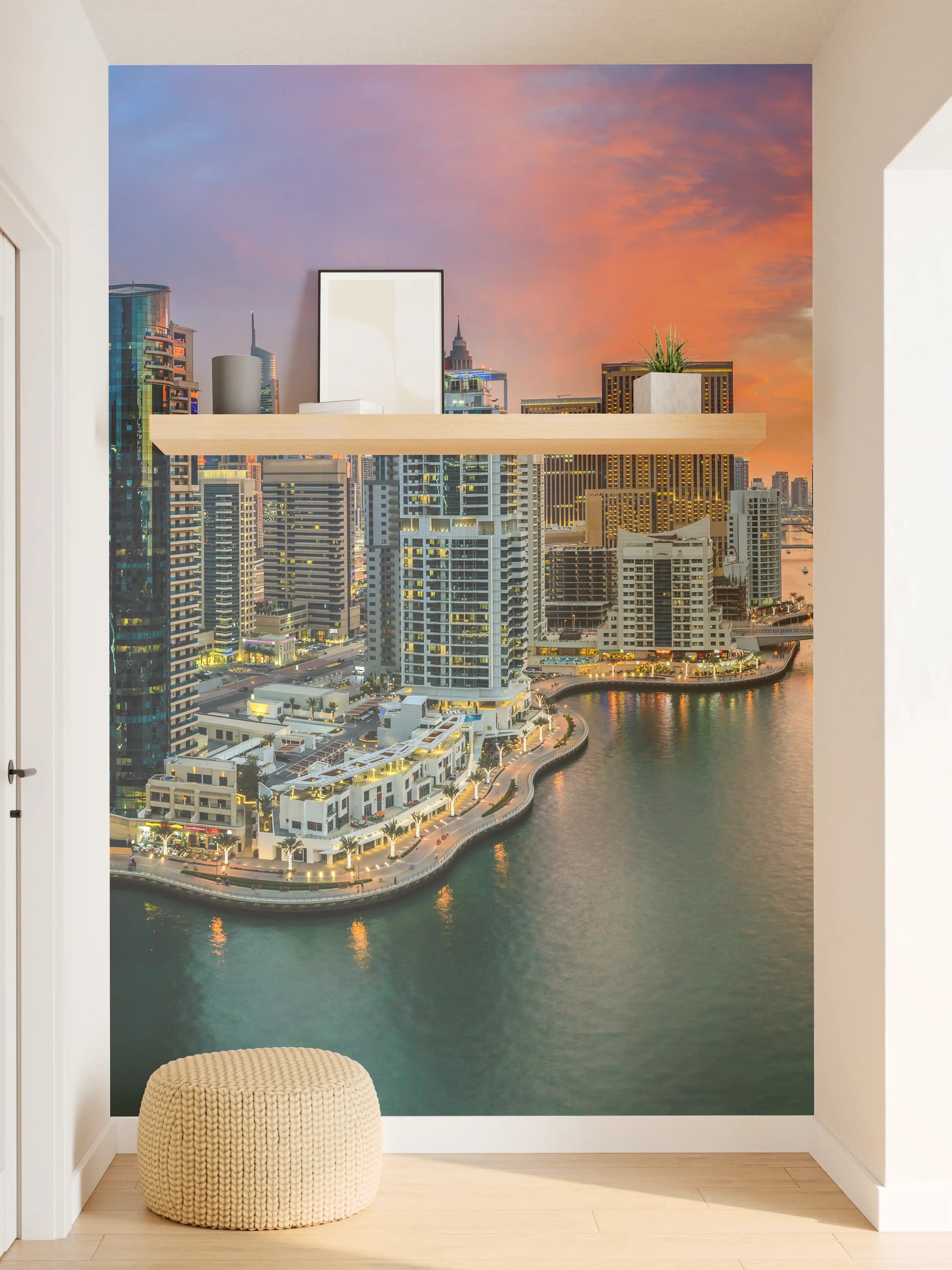 Wandverkleidung Flur - Dubai Yachthafen