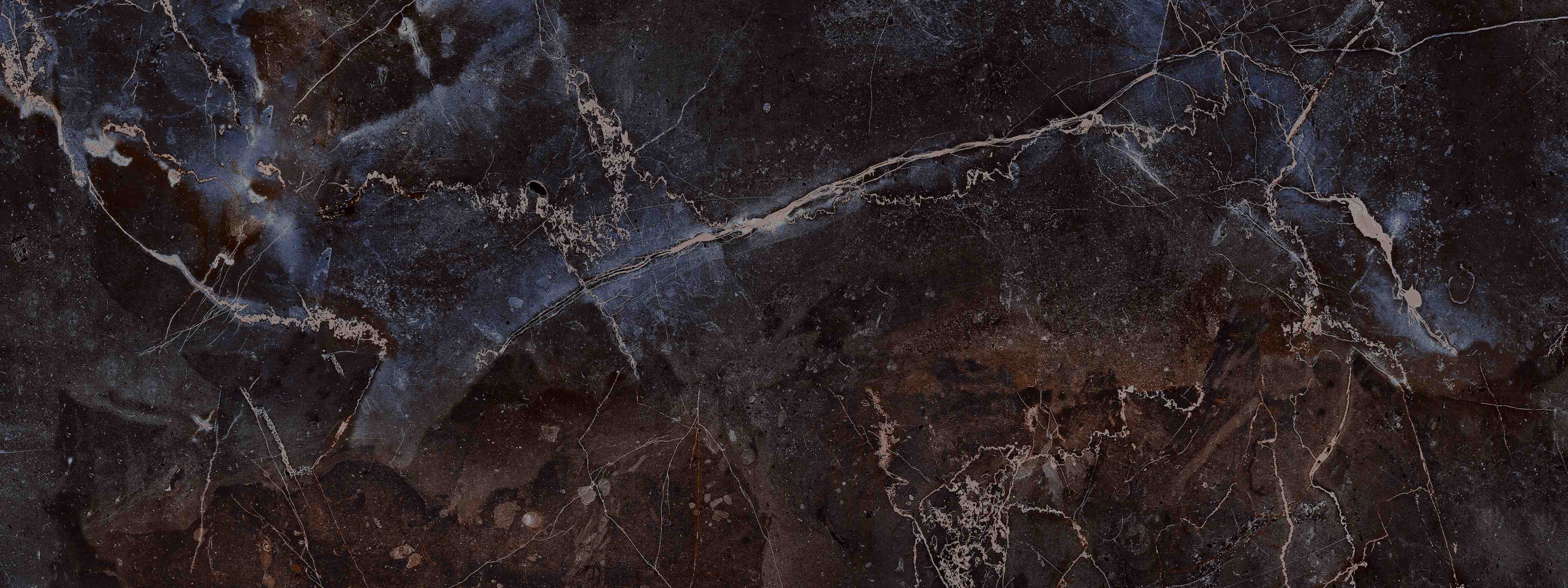 Wandverkleidung Flur-Dunkler Marmor