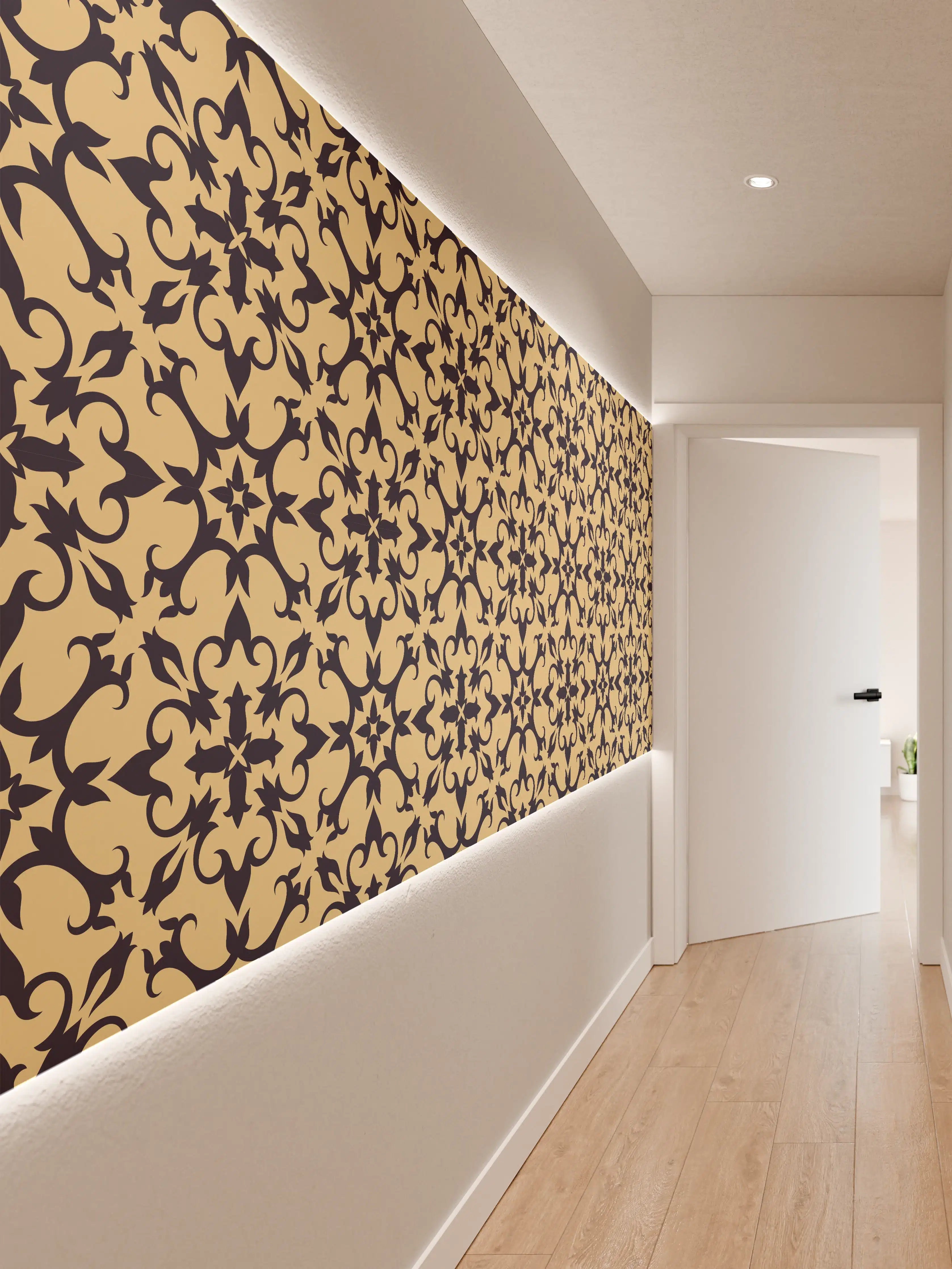 Wandverkleidung Flur - Elegant Muster & Stilvolle Dekoration