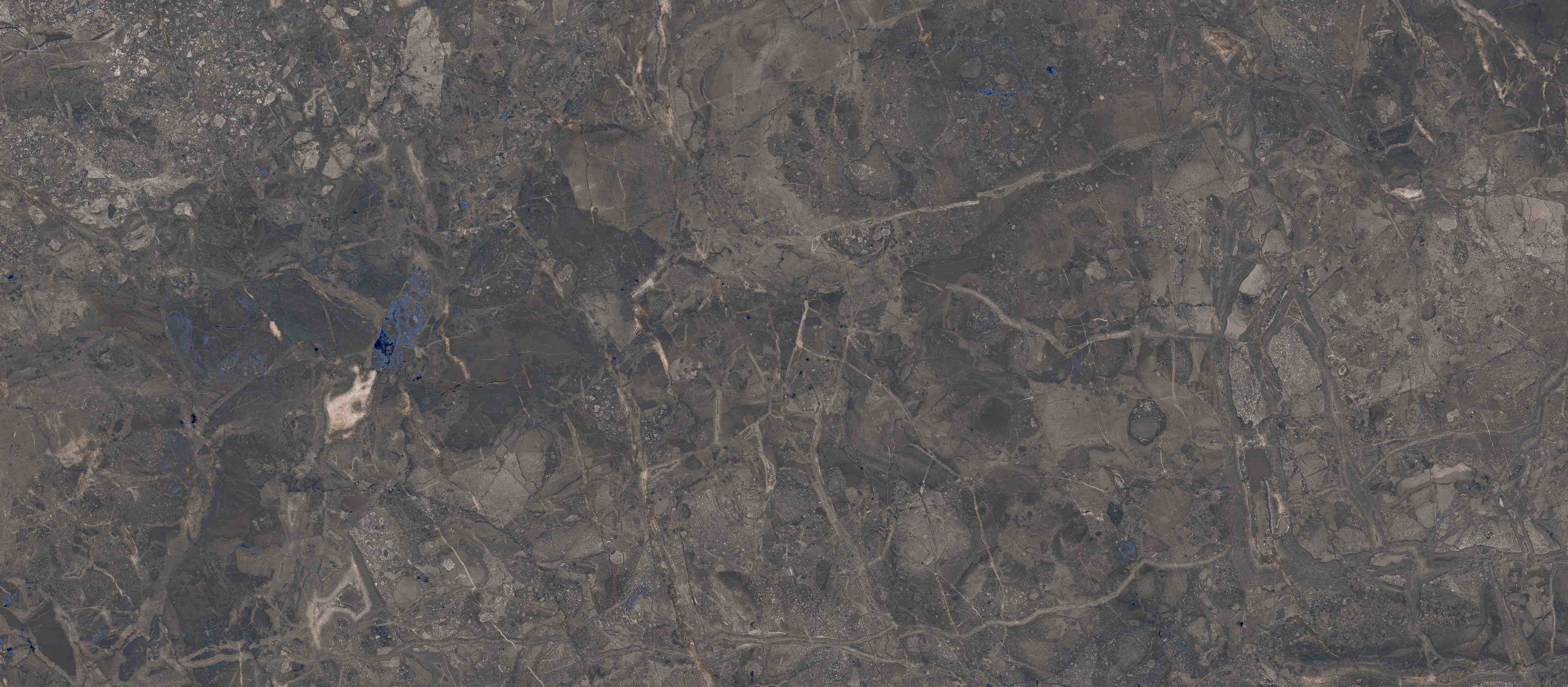 Wandverkleidung Flur-Elegant schwarzer Marmor