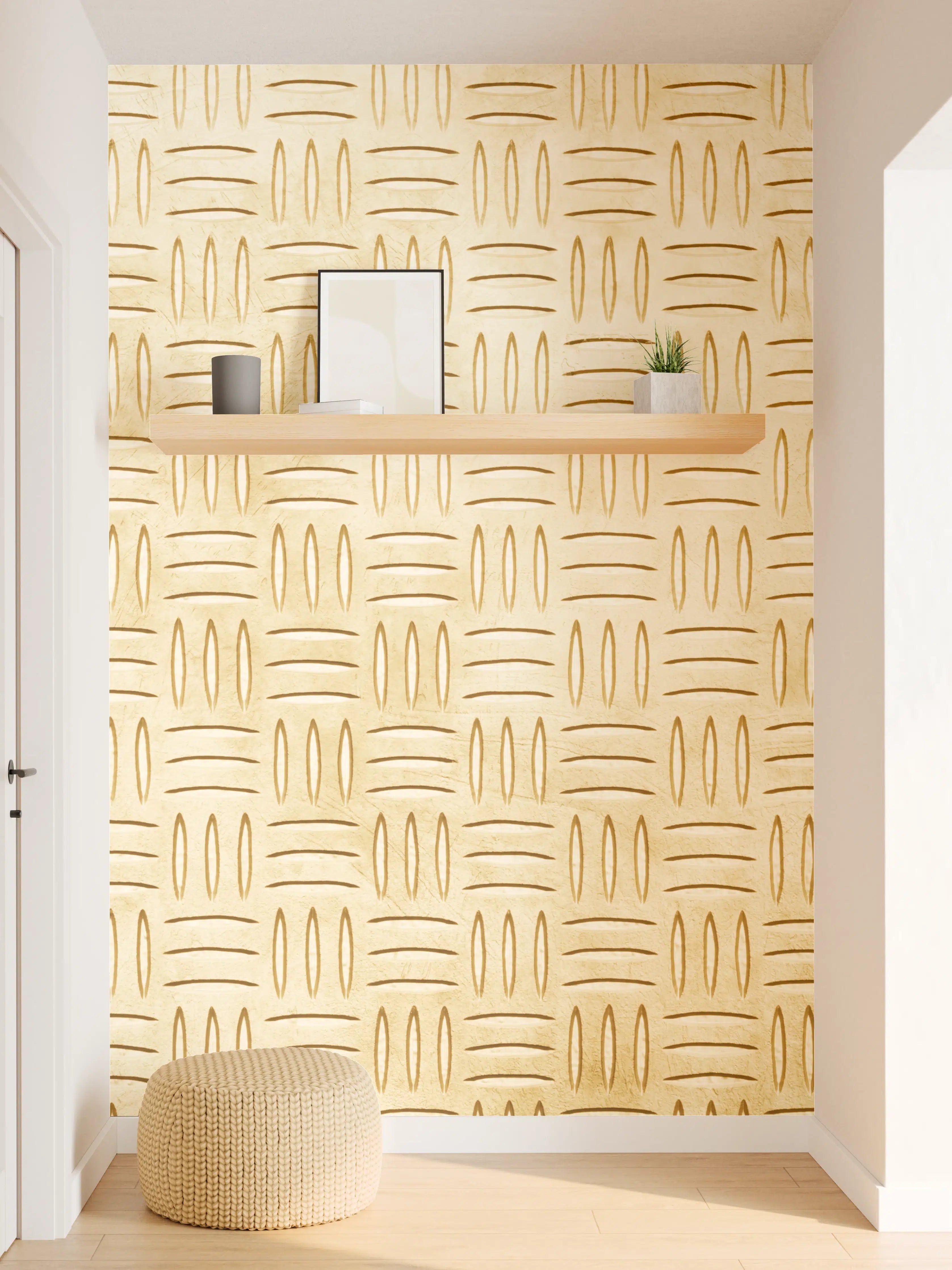 Wandverkleidung Flur - Elegante Holzoptik Fliesen