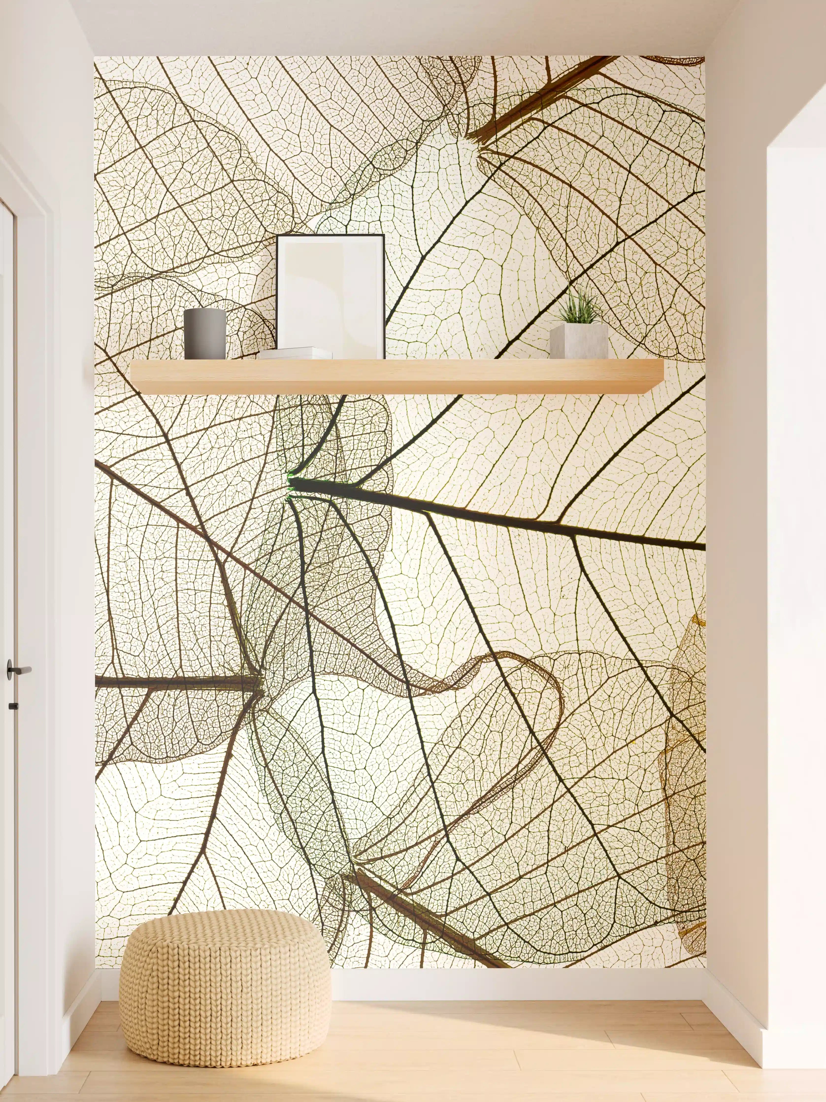 Wandverkleidung Flur - Elegante Naturdekoration in Sanften Tönen