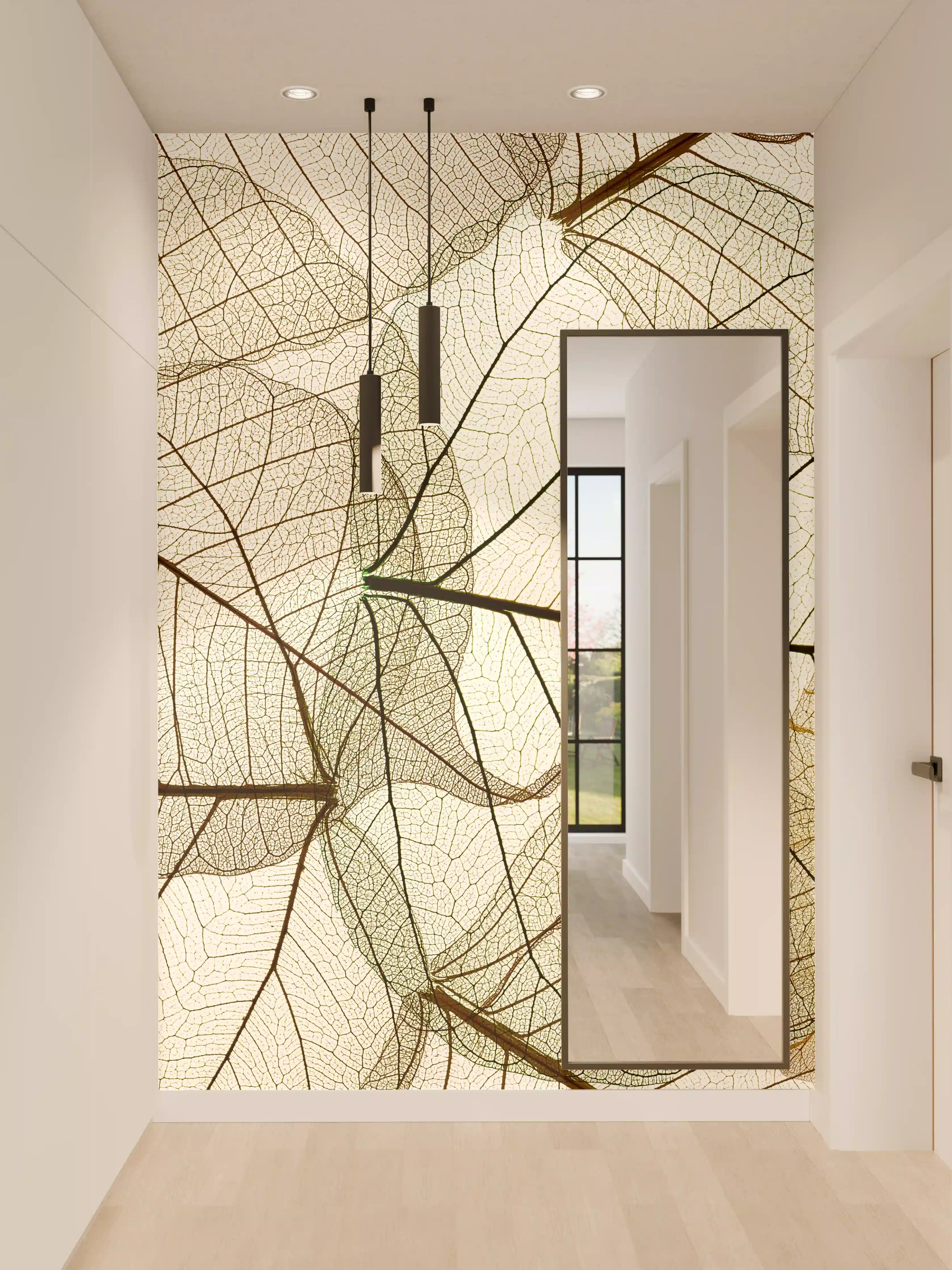 Wandverkleidung Flur - Elegante Naturdekoration in Sanften Tönen