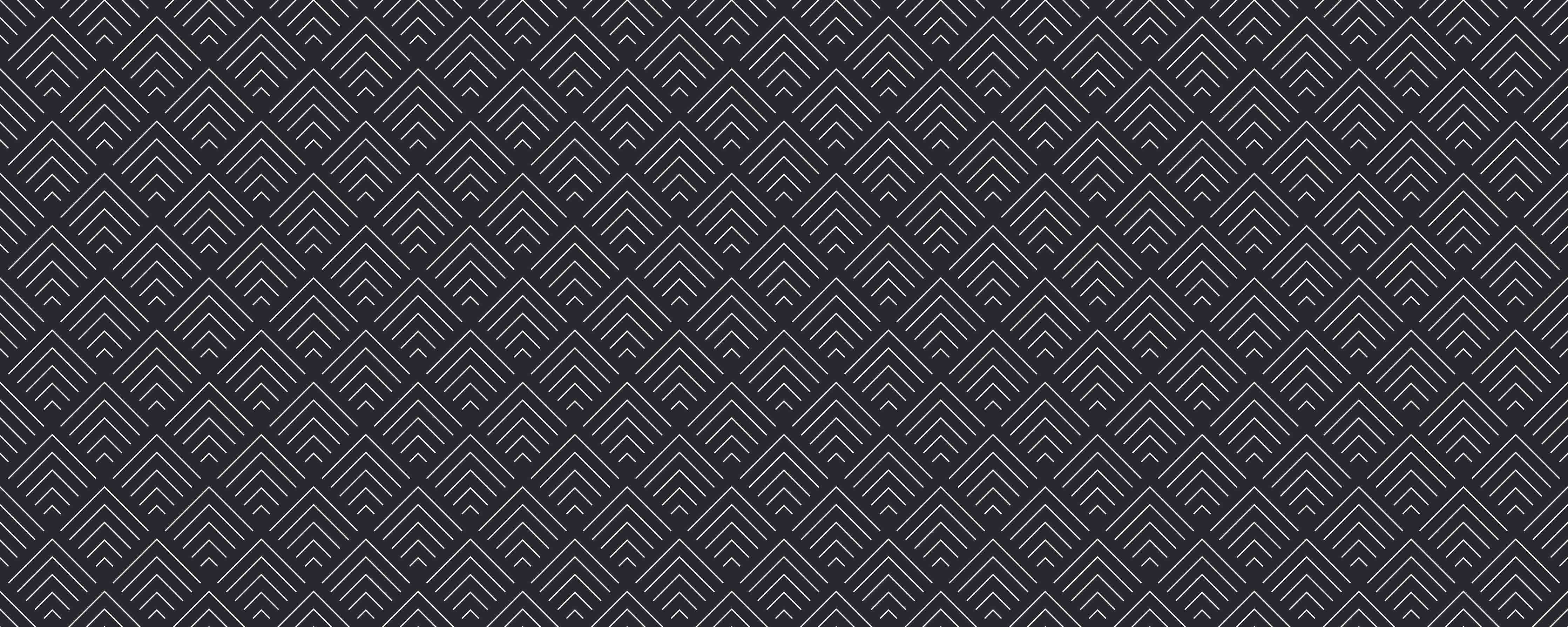Wandverkleidung Flur-Elegantes geometrisches Muster in Schwarz und Weiß