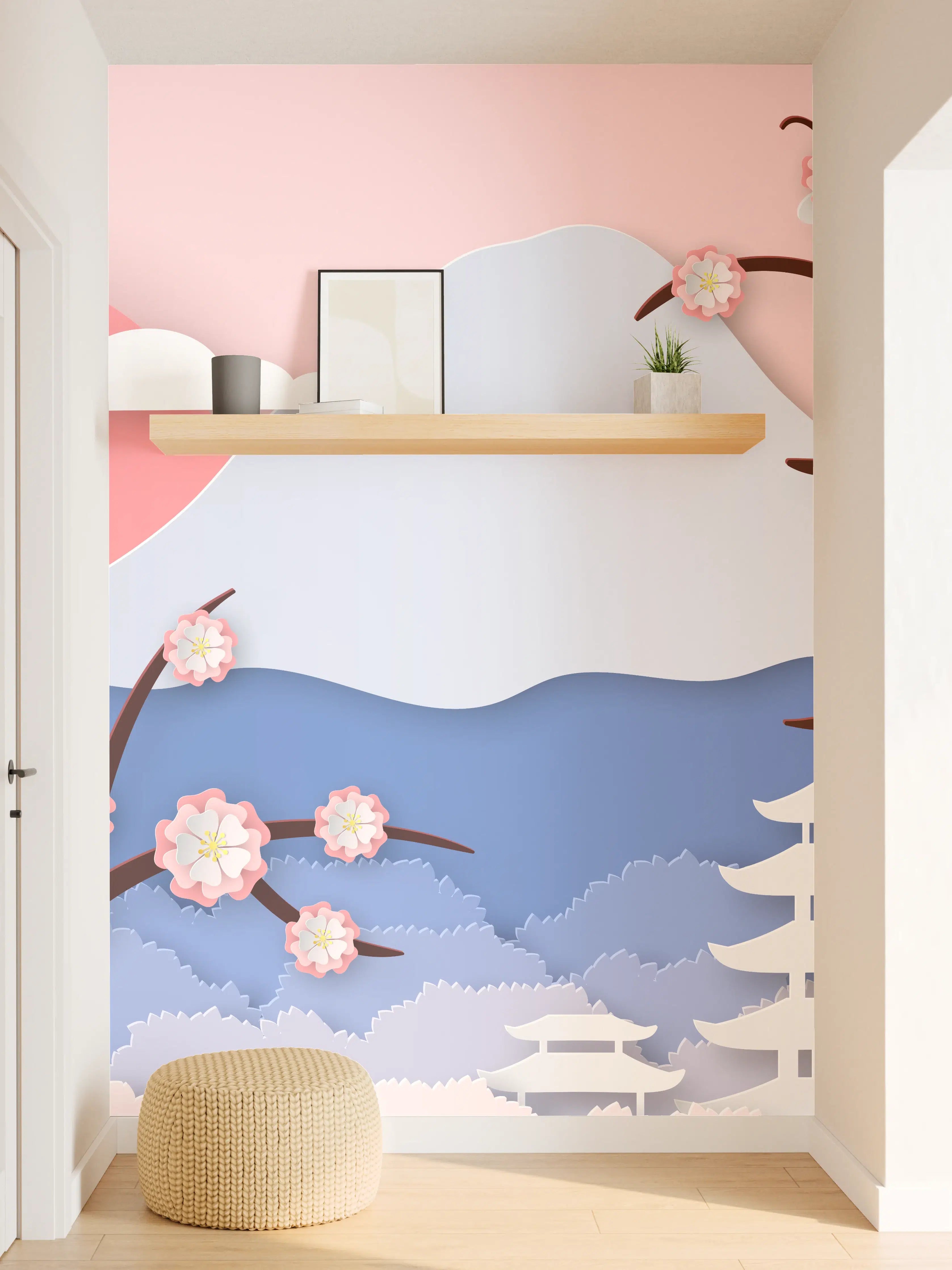 Wandverkleidung Flur - Fujiyama modern Style