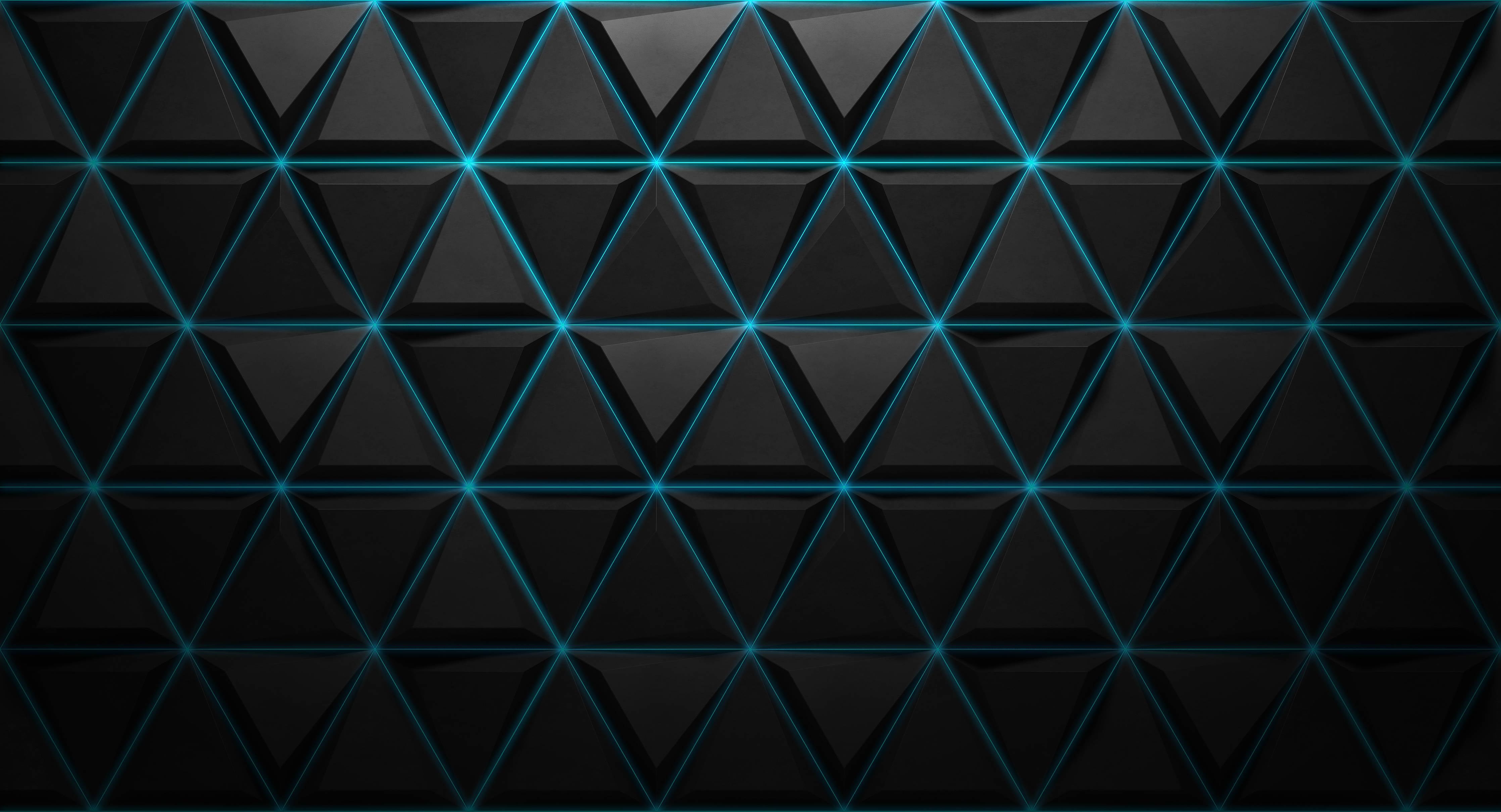 Wandverkleidung Flur-Futuristisches geometrisches Lichtmuster