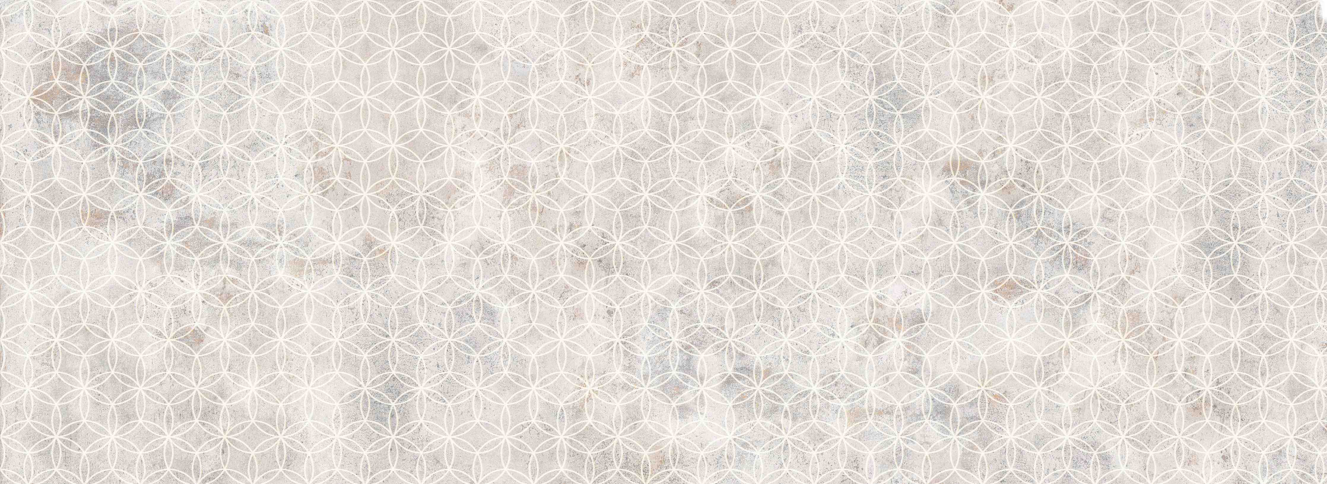 Wandverkleidung Flur-Geometrisches Beton Mosaik