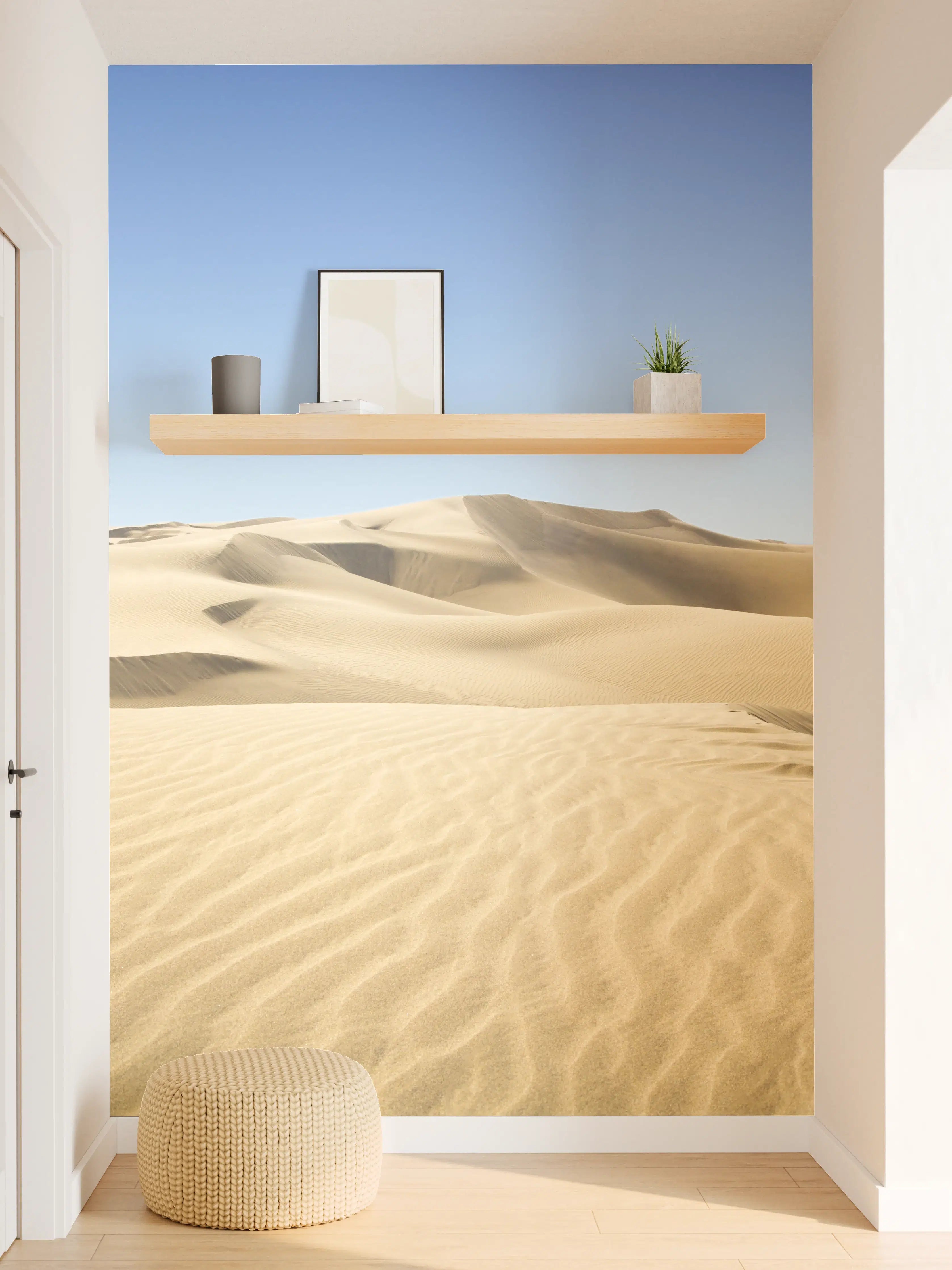 Wandverkleidung Flur - Gold desert