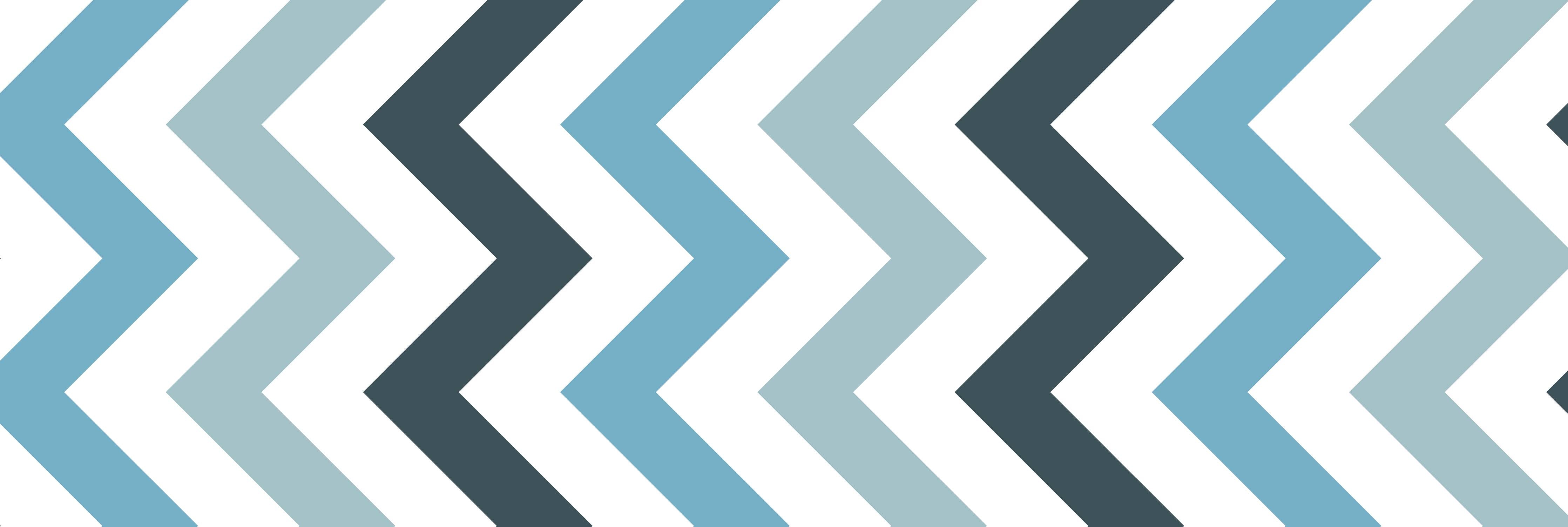 Wandverkleidung Flur-Grau-Weißes Zick-Zack-Design