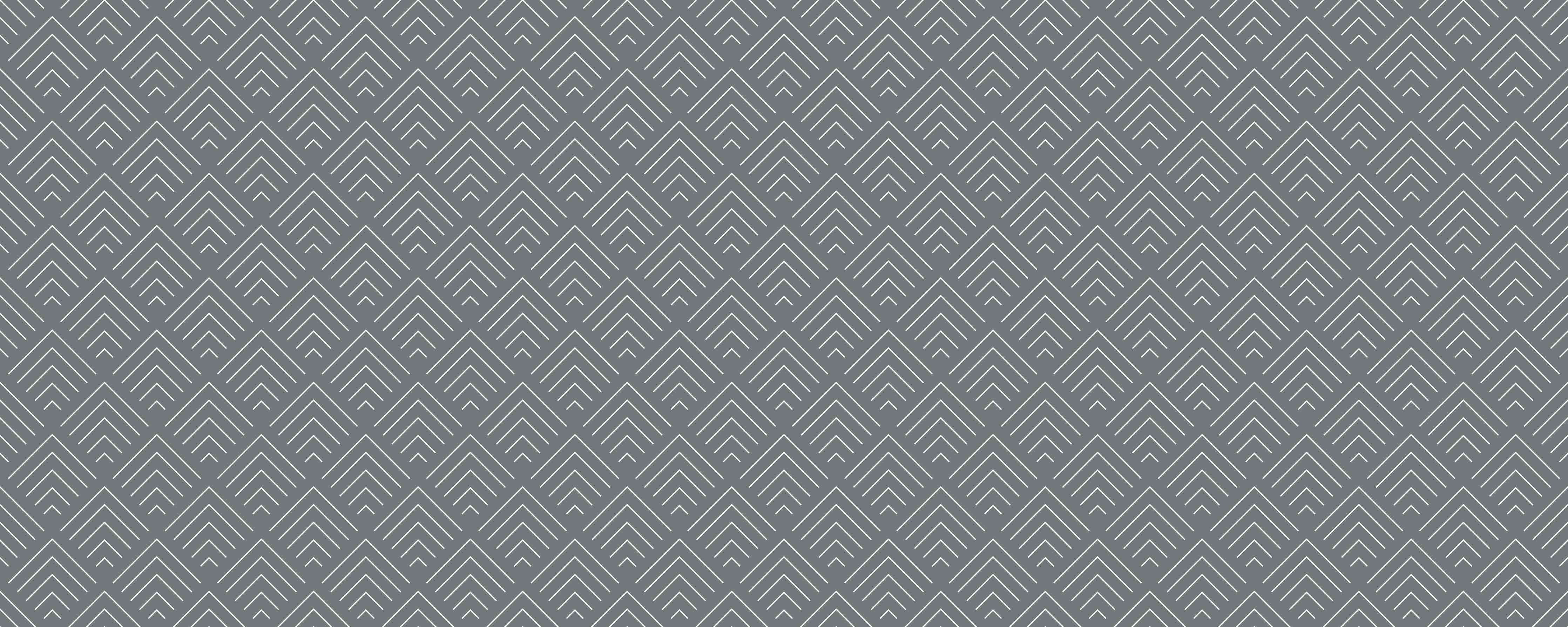 Wandverkleidung Flur-Graue Geometrie an Weißer Wand