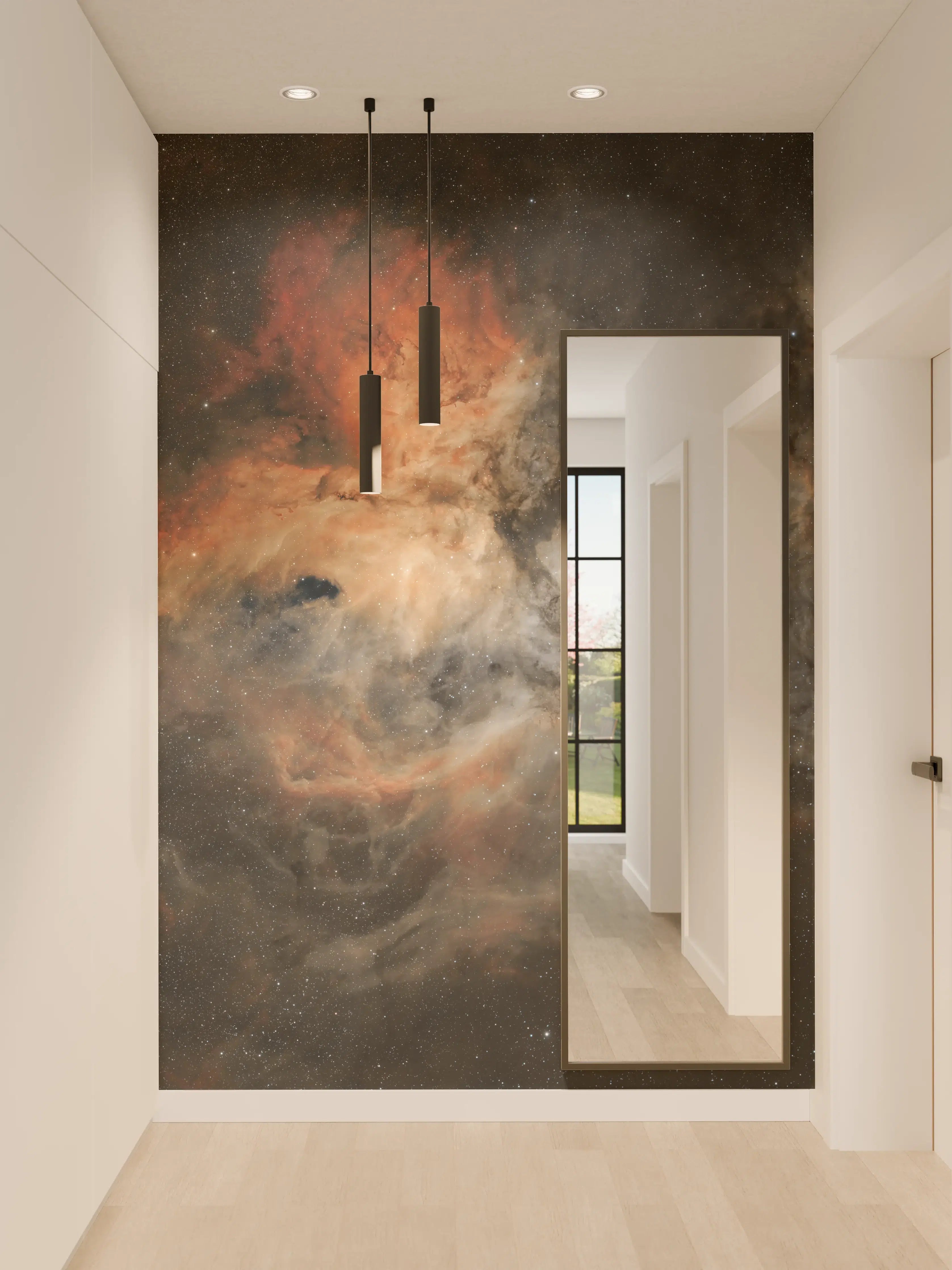 Wandverkleidung Flur - Great Carina Nebula