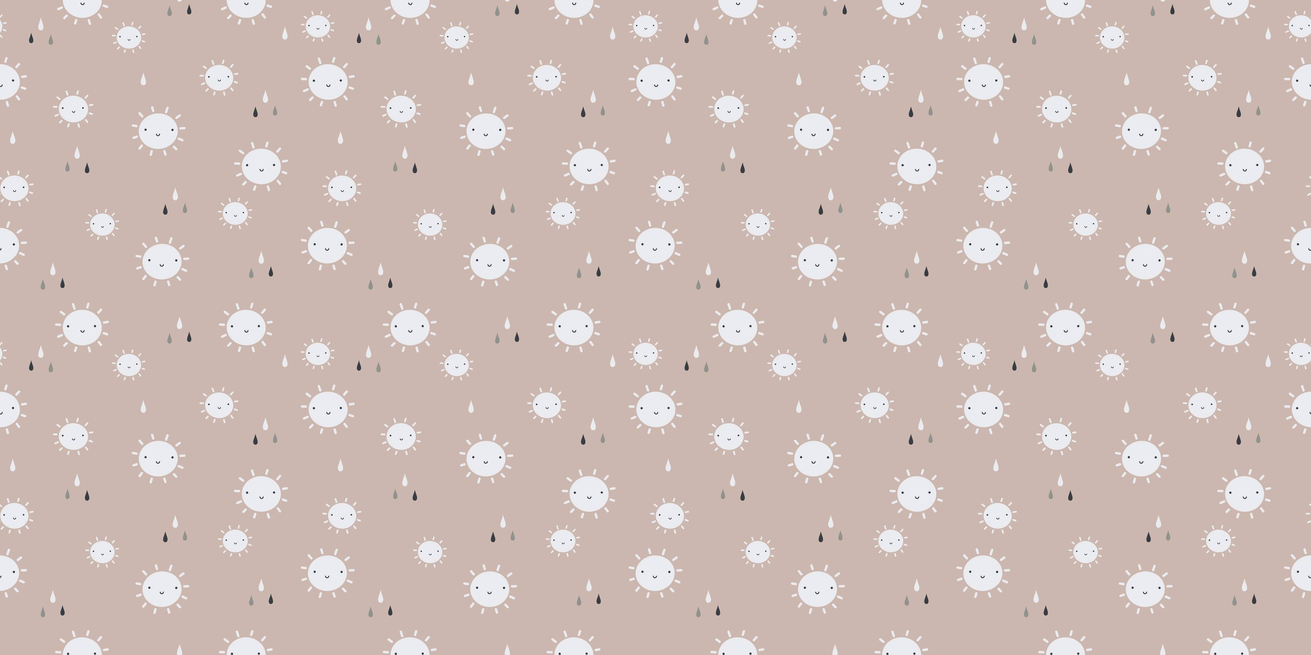 Wandverkleidung Flur-Helle, beige Musteroptik mit zarten Details