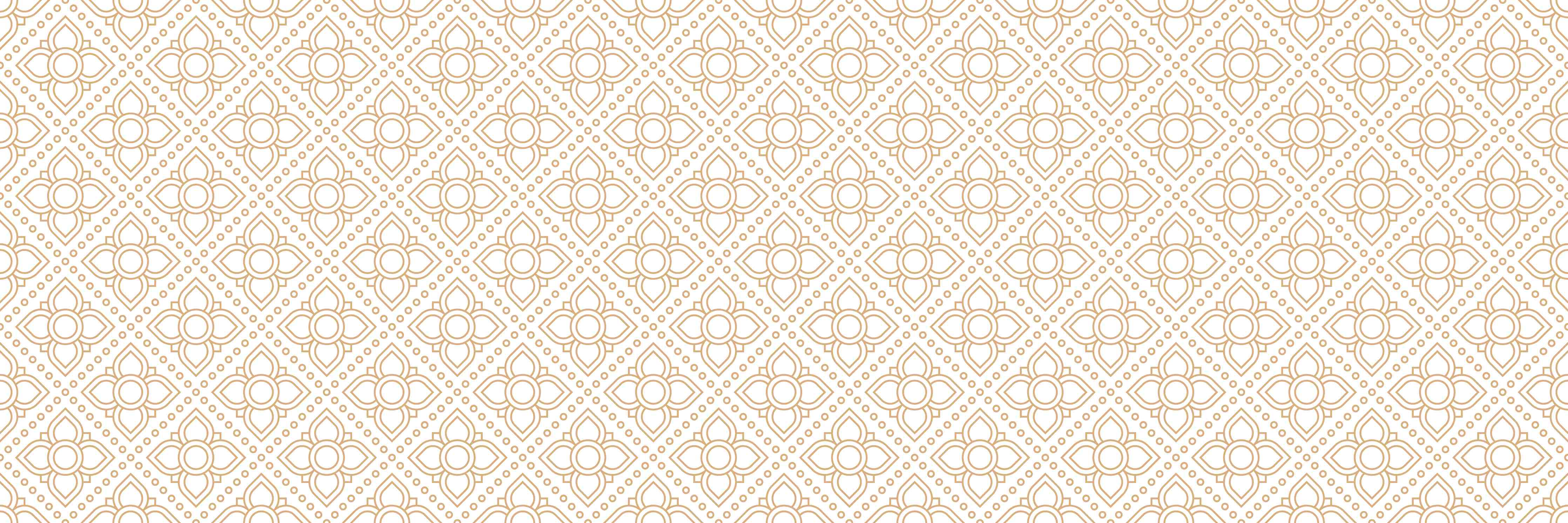 Wandverkleidung Flur-Helles, elegantes Muster in Beige und Weiß
