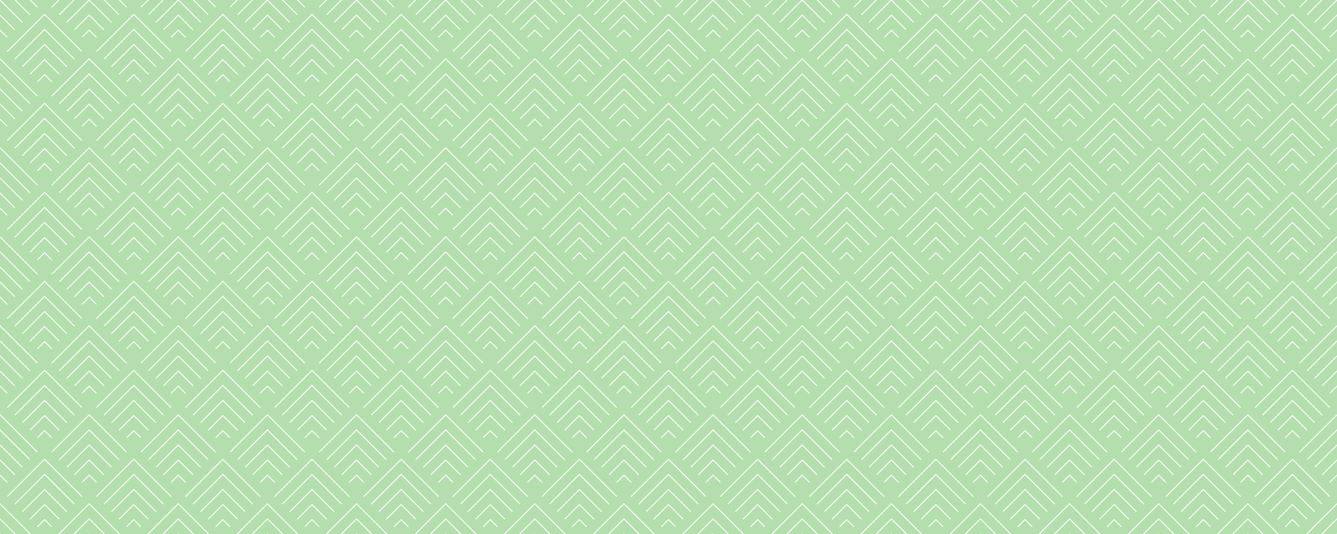 Wandverkleidung Flur-Helles, geometrisches Muster in Pastellgrün