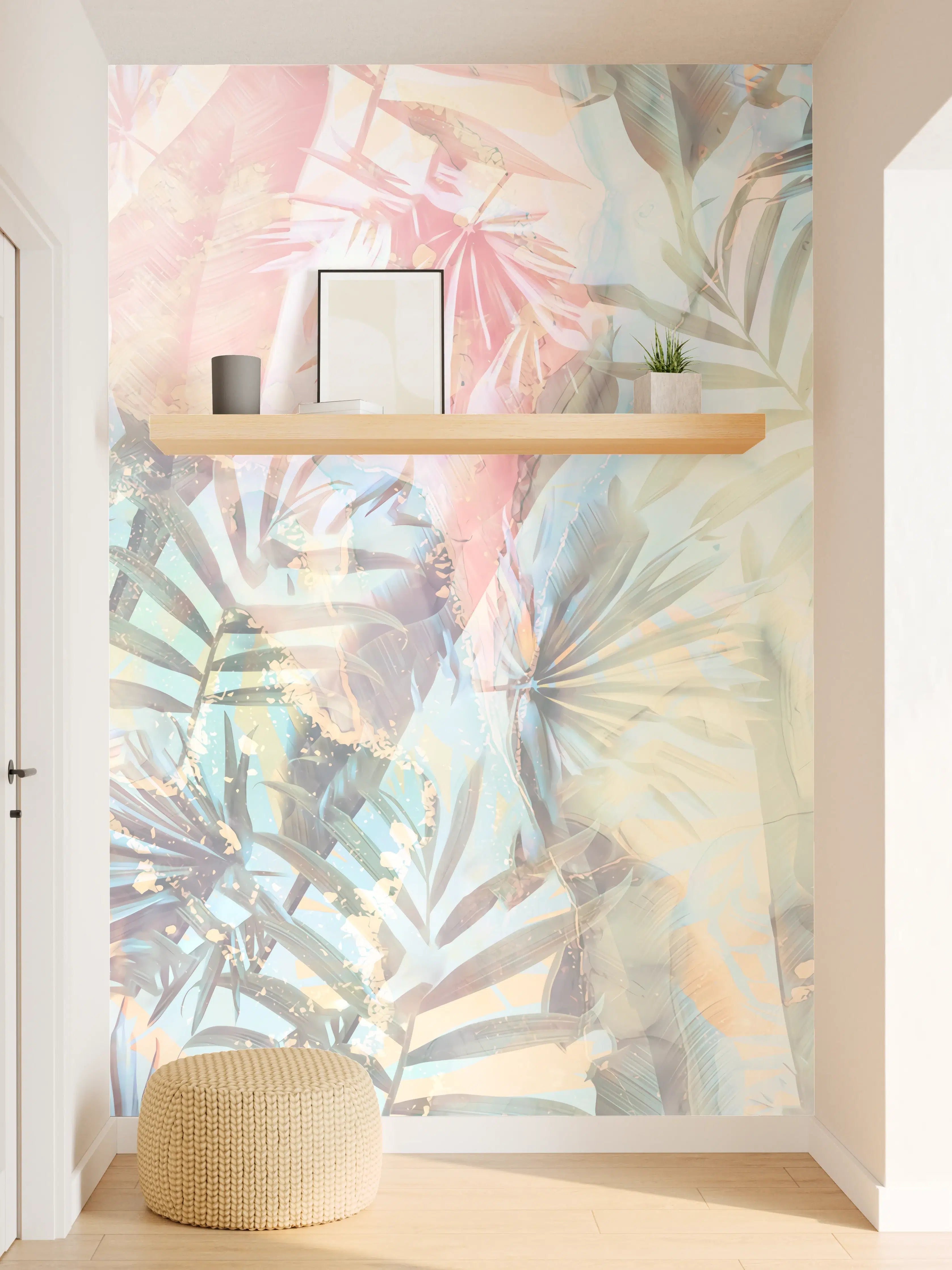 Wandverkleidung Flur - Himmlisches Tropen-Paradies