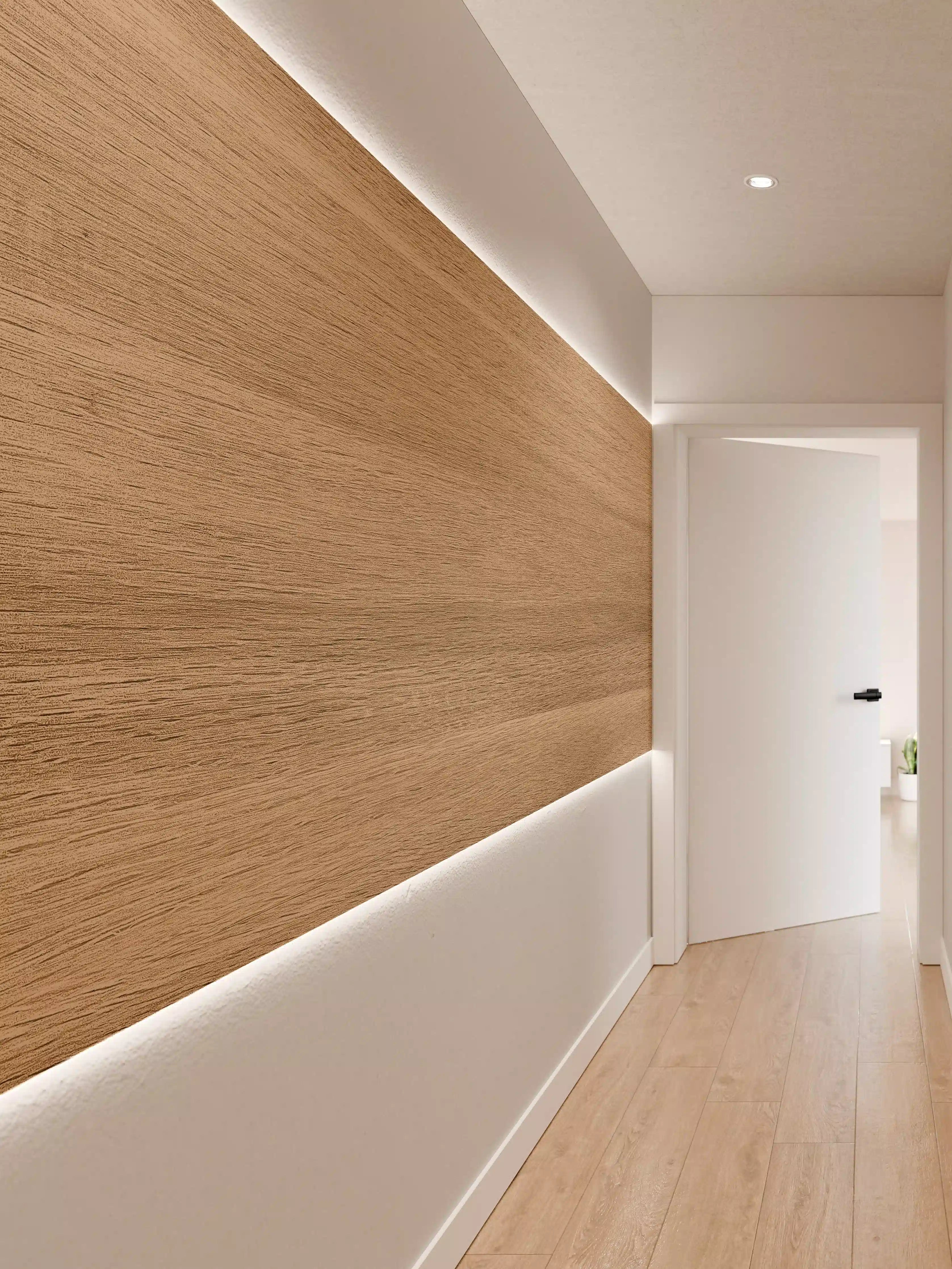 Wandverkleidung Flur - Holztextur und hölzerner Hintergrund 2