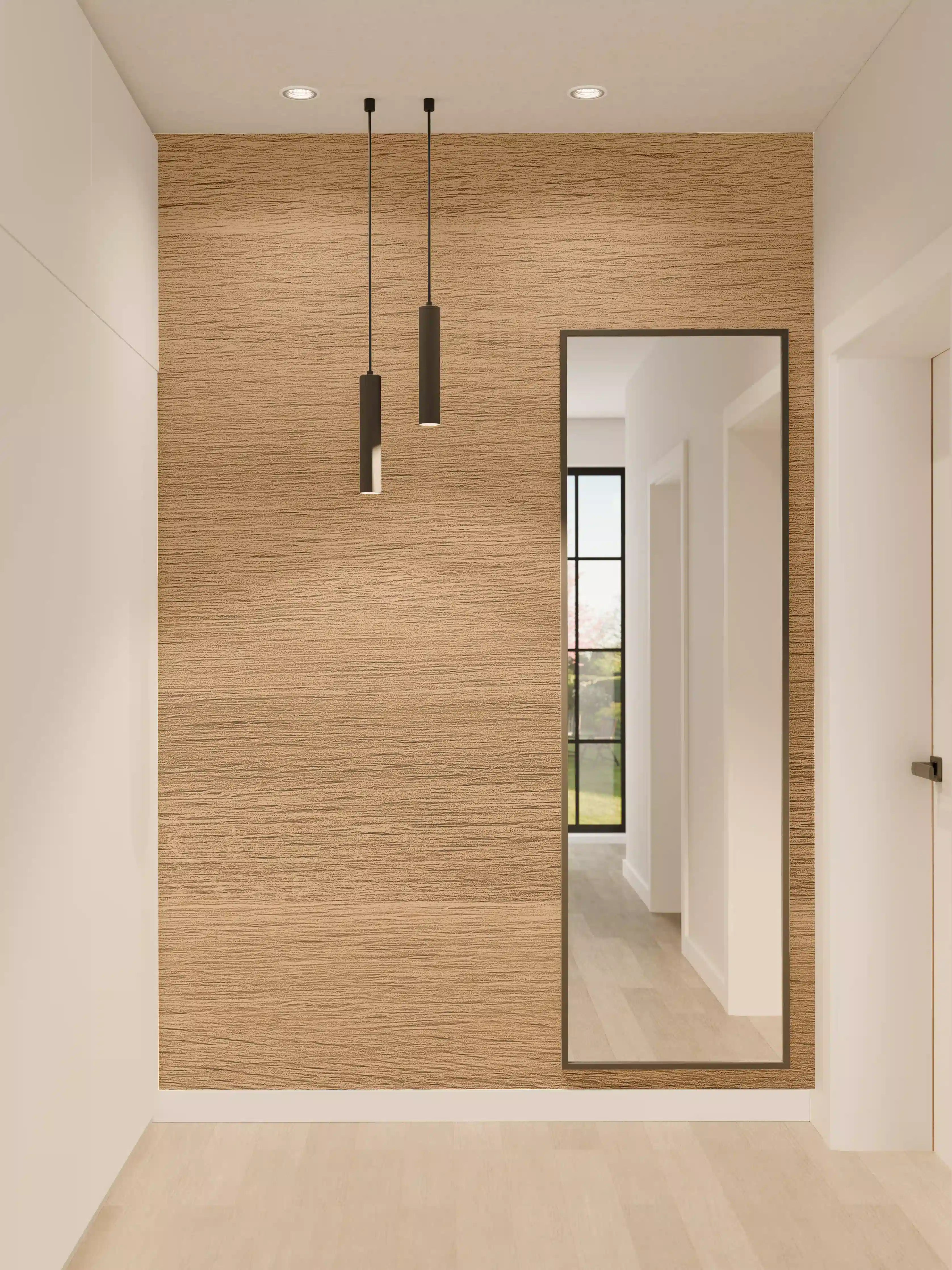 Wandverkleidung Flur - Holztextur und hölzerner Hintergrund 2