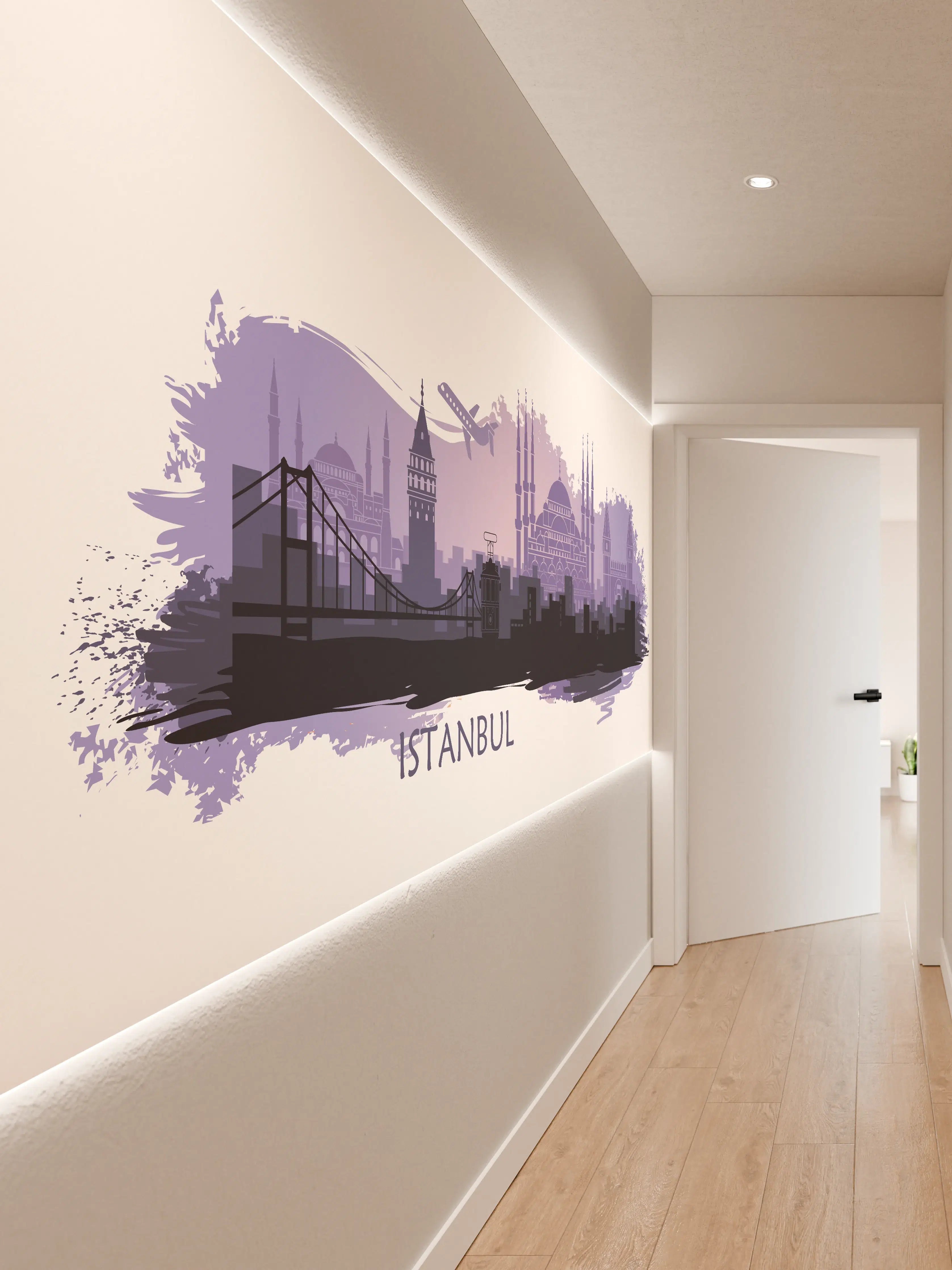 Wandverkleidung Flur - Istanbul Painting
