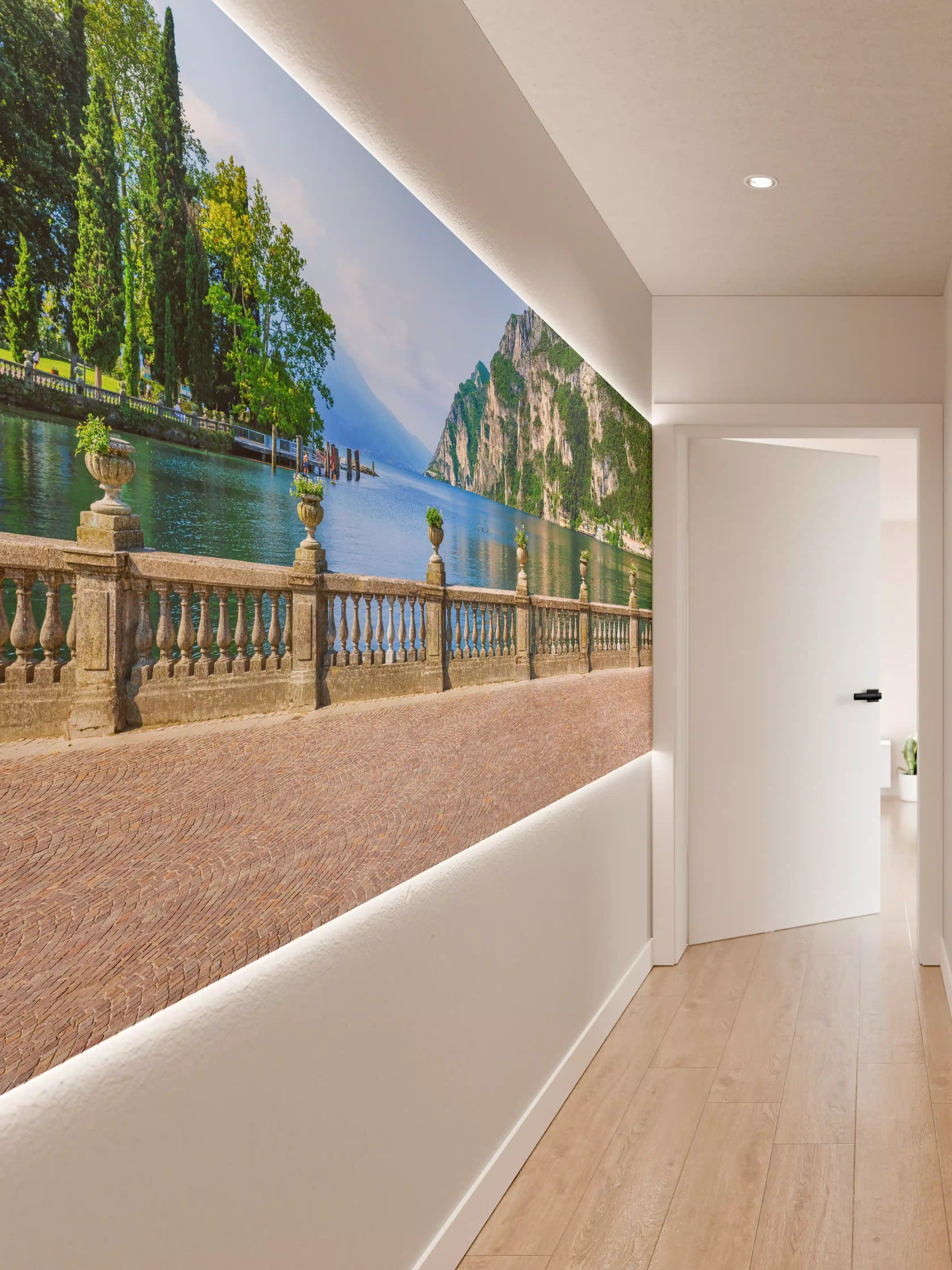 Wandverkleidung Flur - Italien Riva del Garda See